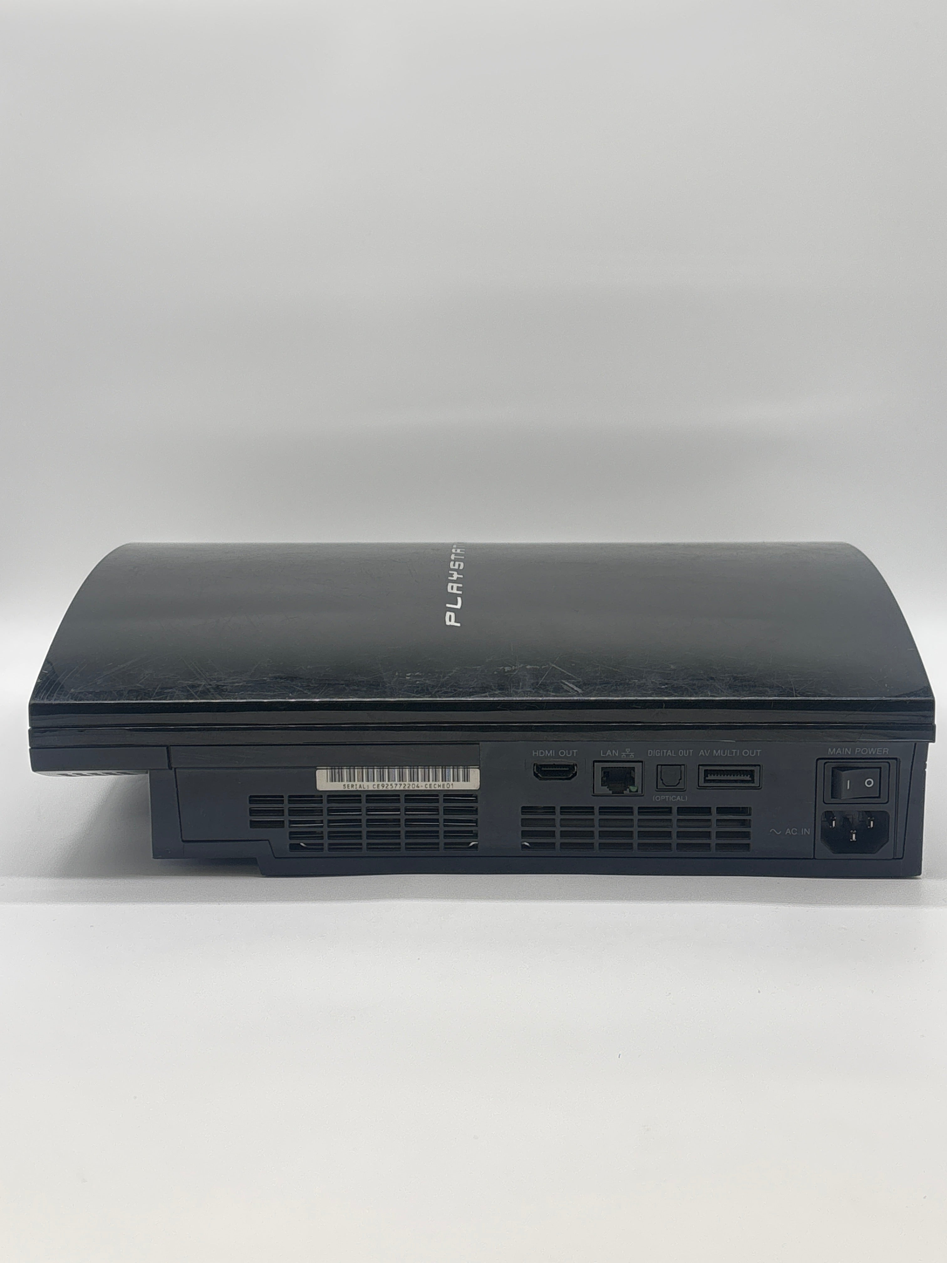 Sony PlayStation 3 Backward Compatible 60GB Console Black Used For Parts