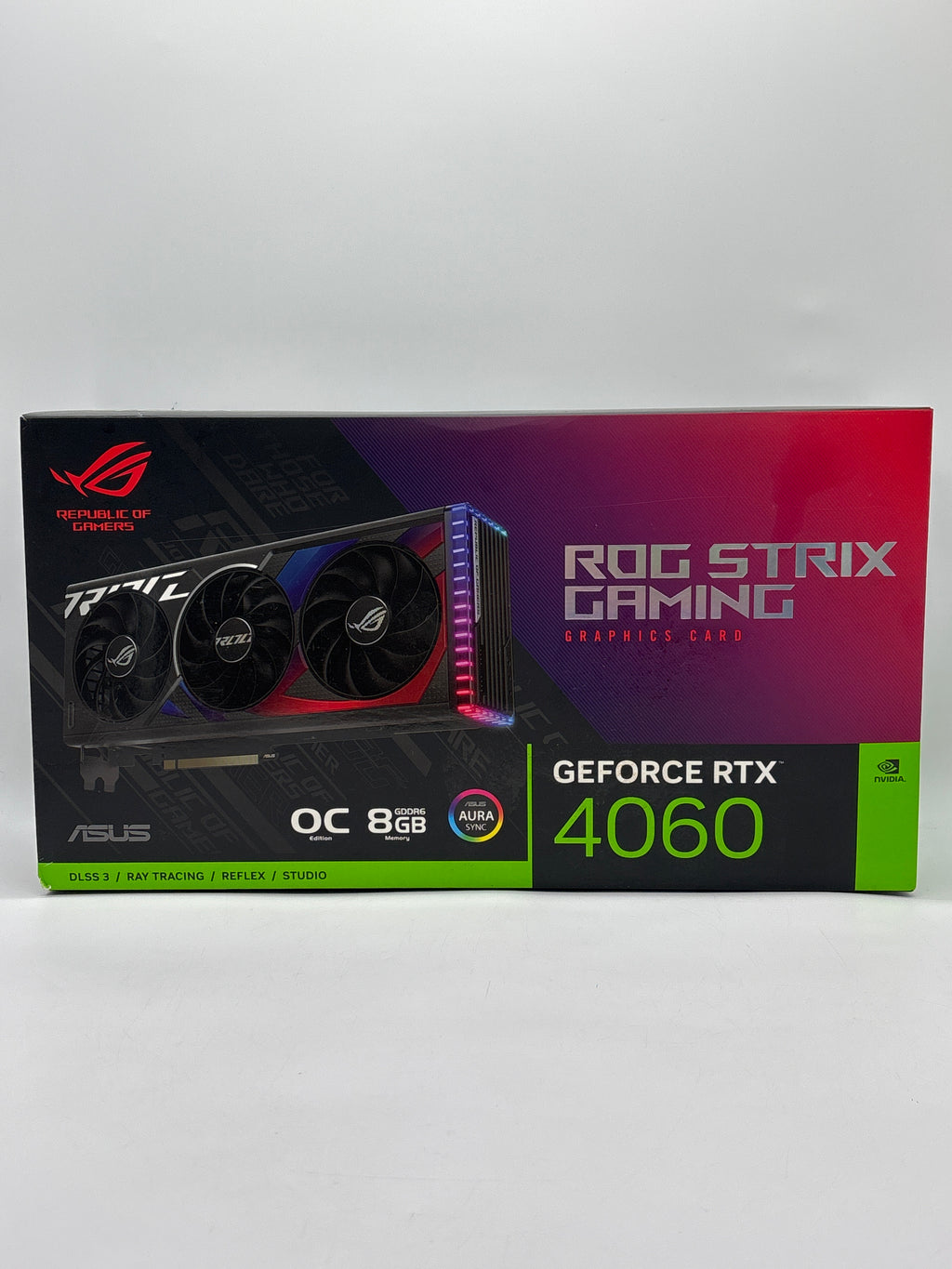 Asus ROG Strix GeForce RTX 4060 OC Edition 8GB GDDR6 Graphics Card