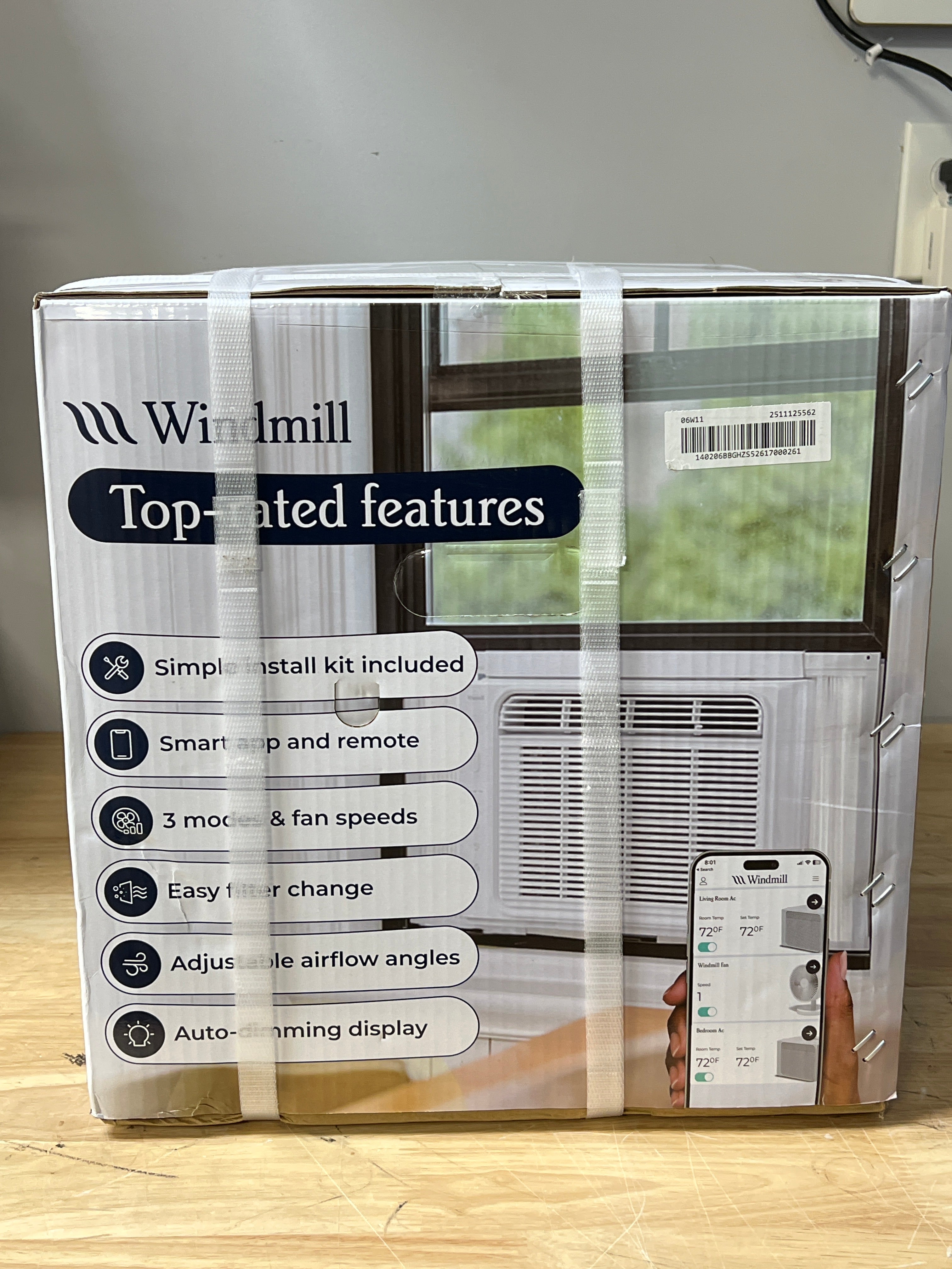 Windmill Window Air Conditioner 6000 BTU Lite Series - New in Box