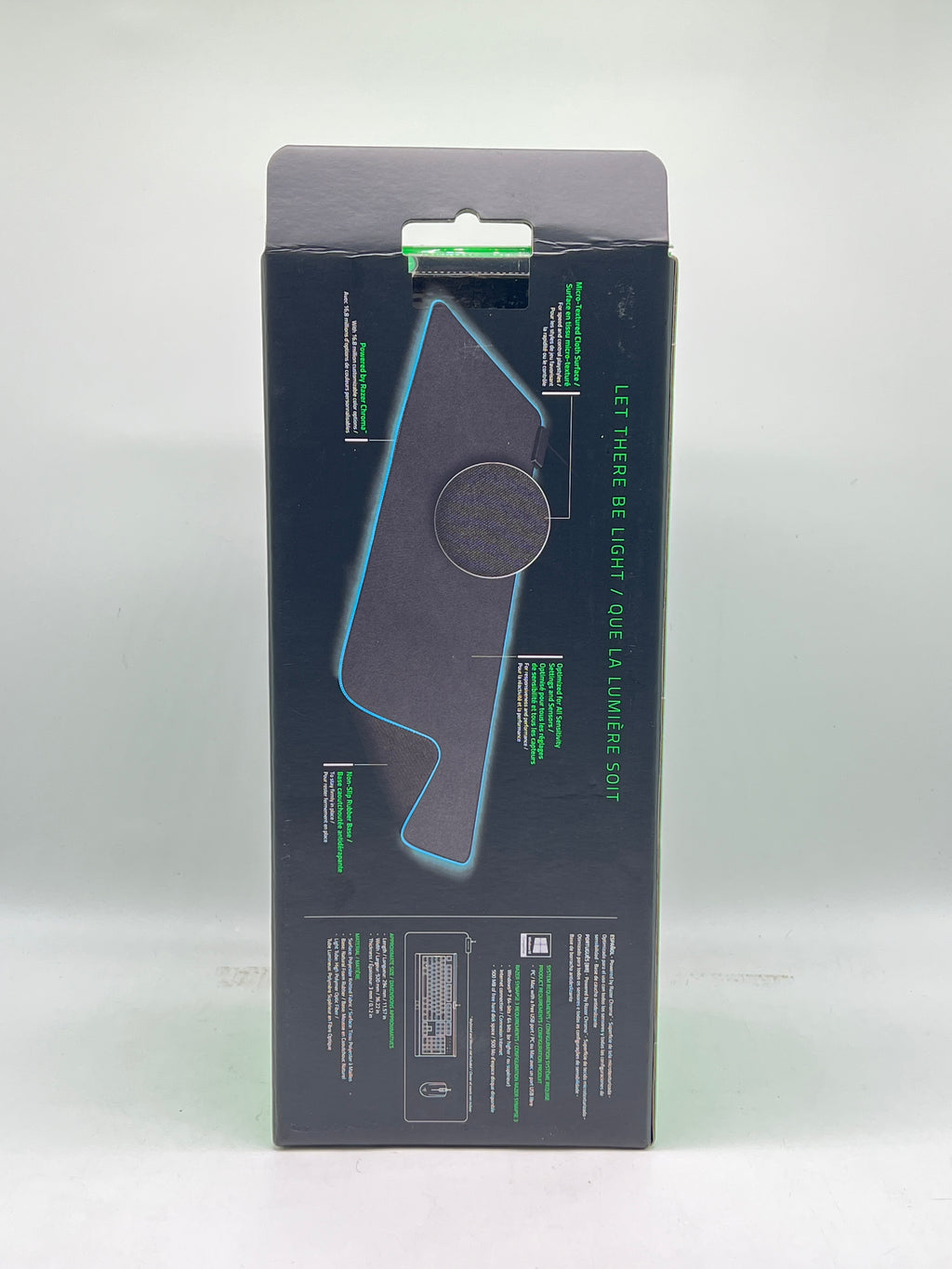 Razer Goliathus Extended Chroma RGB Gaming Mouse Pad Black - New