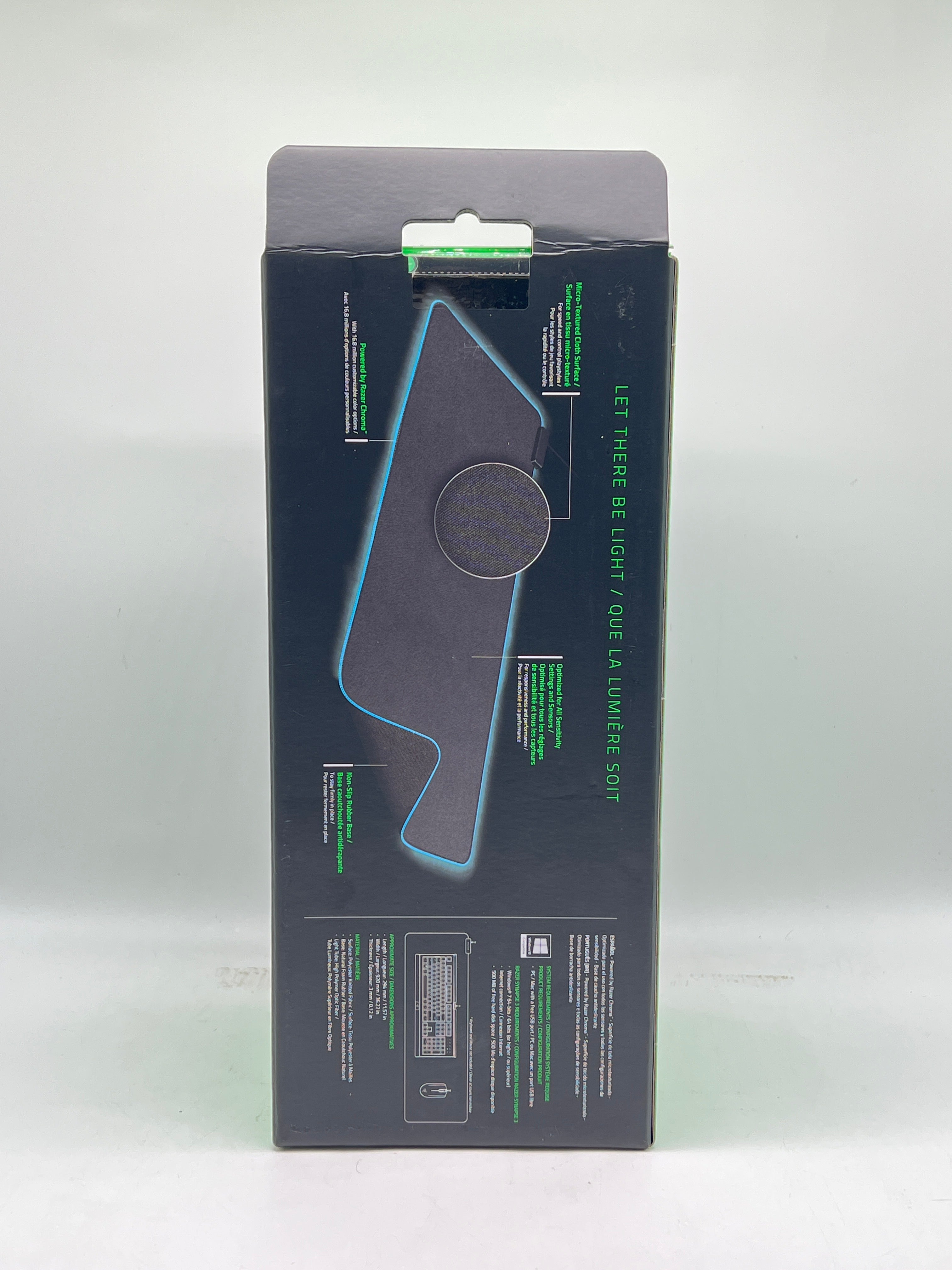 Razer Goliathus Extended Chroma RGB Gaming Mouse Pad Black - New