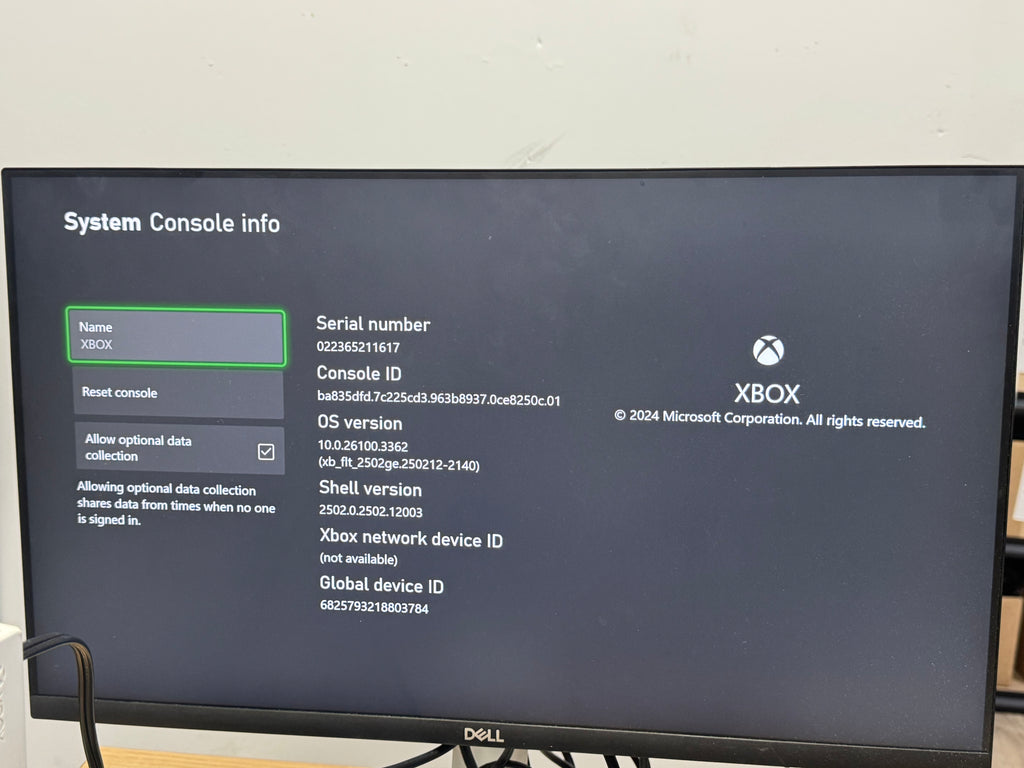 Microsoft Xbox Series S 512GB White Console - Used