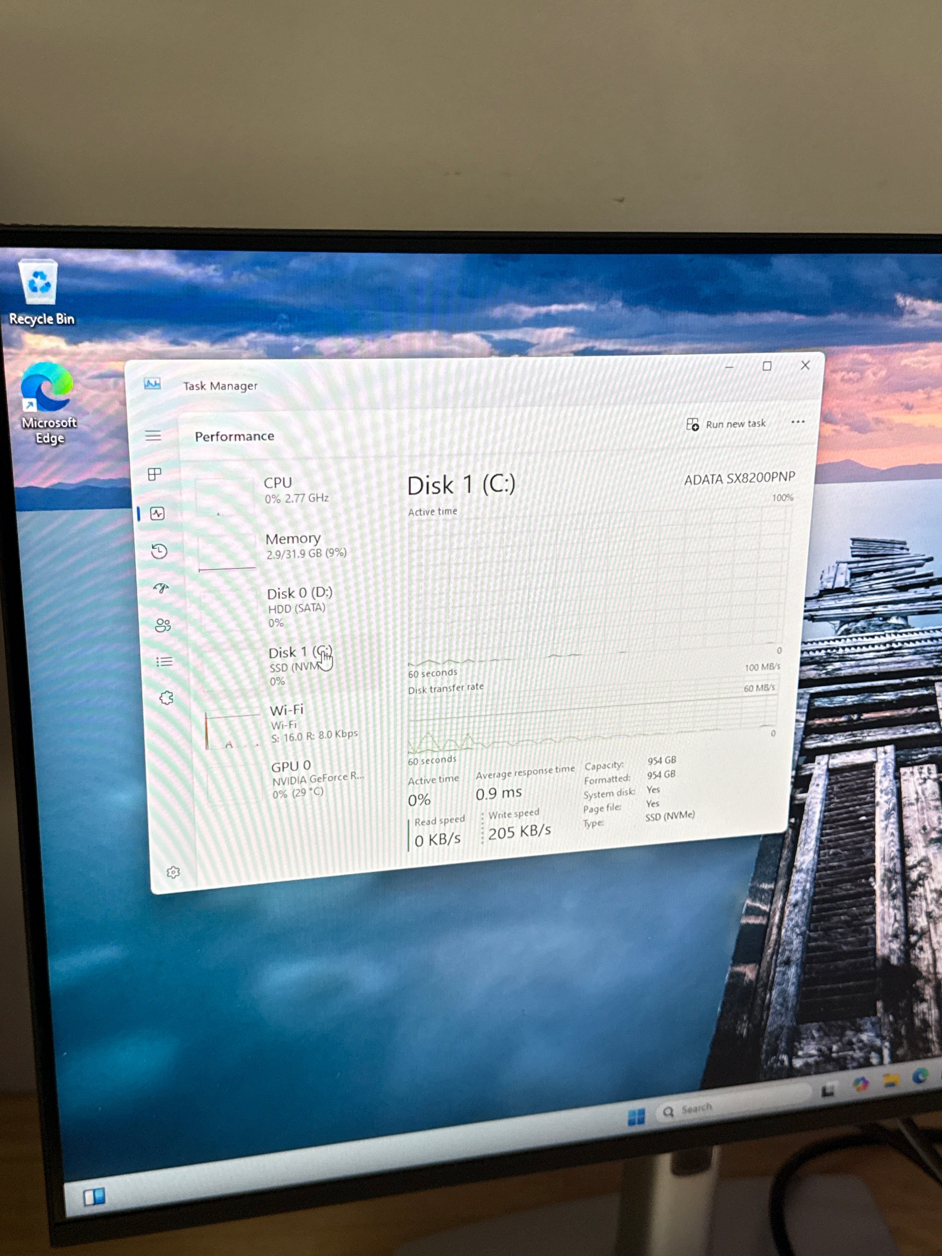 Custom Desktop Intel Core i9-10900K 32GB RAM 1TB SSD 1TB HDD RTX 3070 - Used