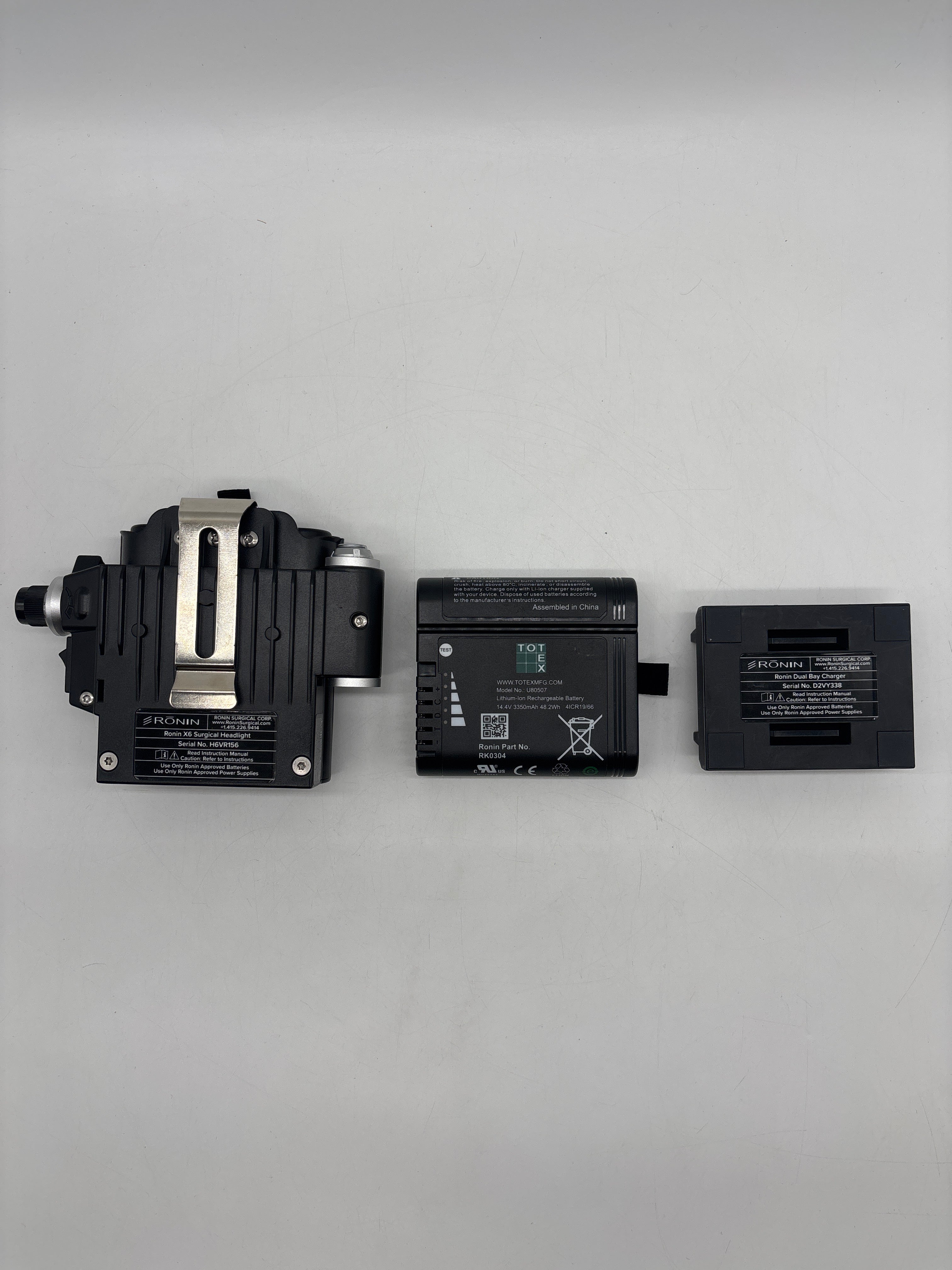Ronin X6 Surgical Headlight Black - Used with Carrying Case