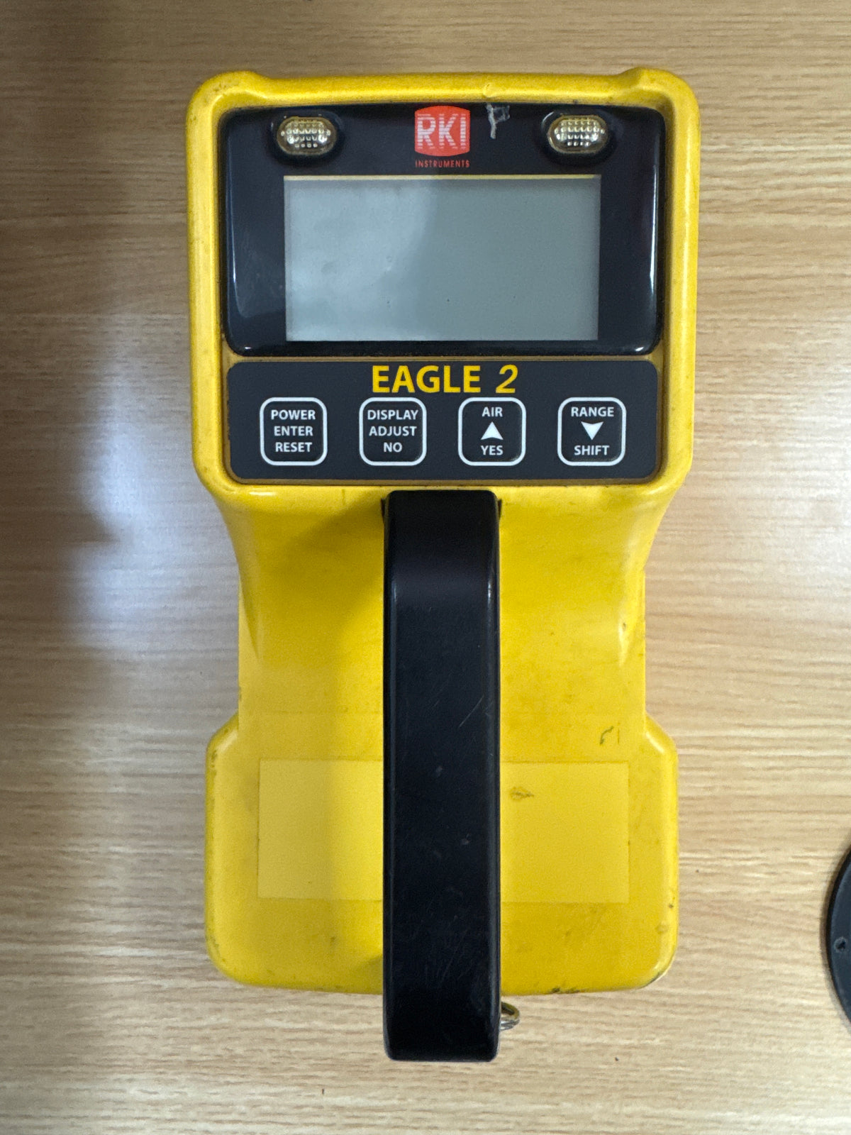 RKI Instruments EAGLE 2 Type 6121-P2-ID Portable Gas Detector Yellow - Used