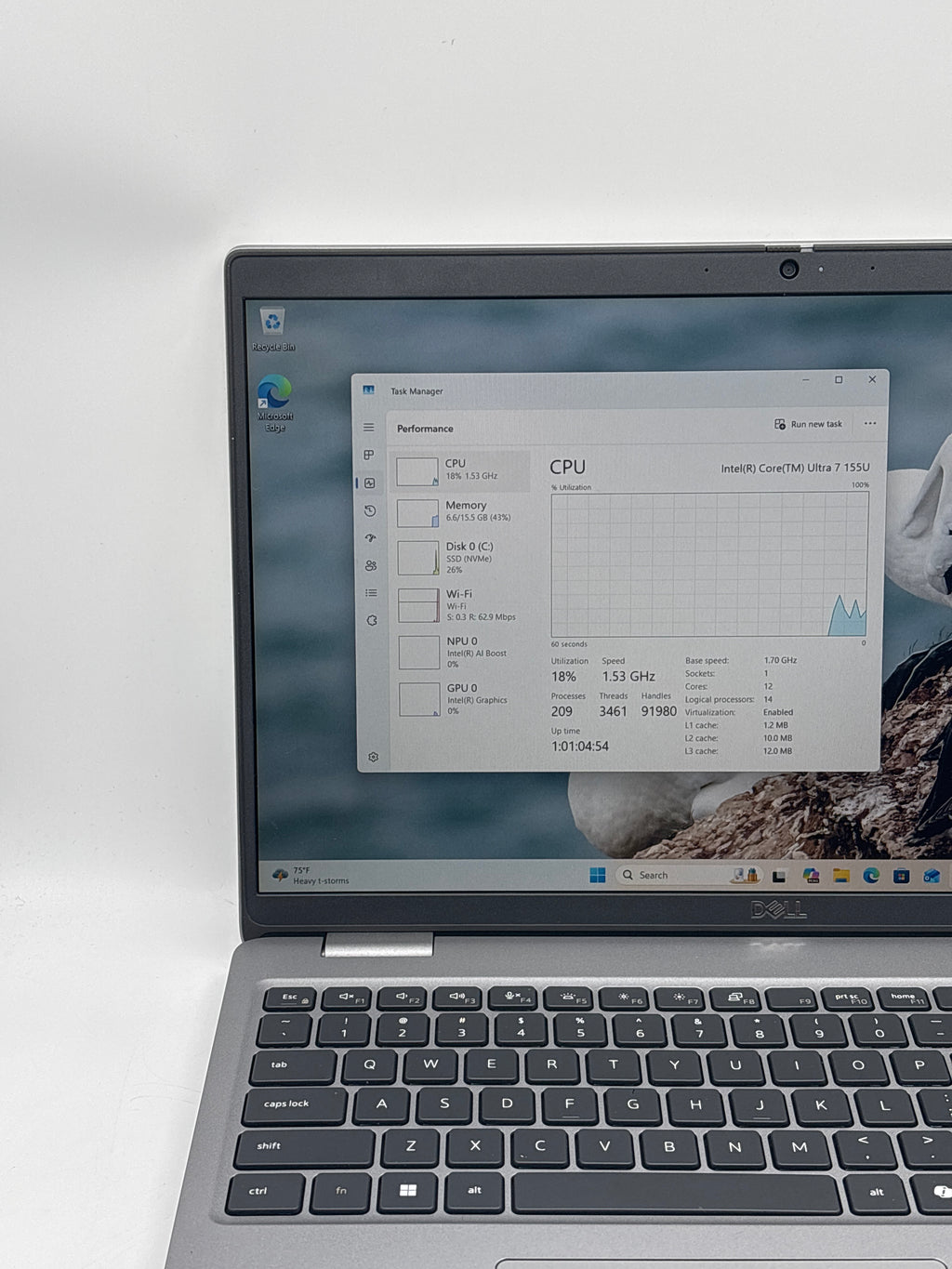 Dell Latitude 5550 Ultra 7 155U 16GB RAM 512GB SSD Used