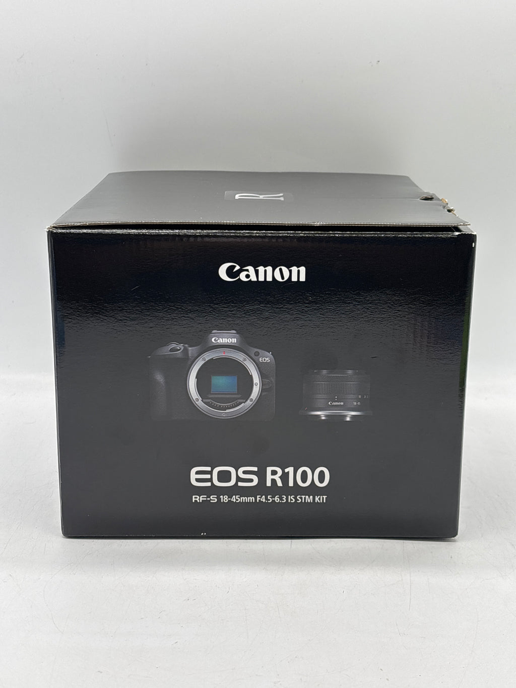 Canon EOS R100 w/ RF-S 18-45mm Lens Digital Camera Kit Black Open Box