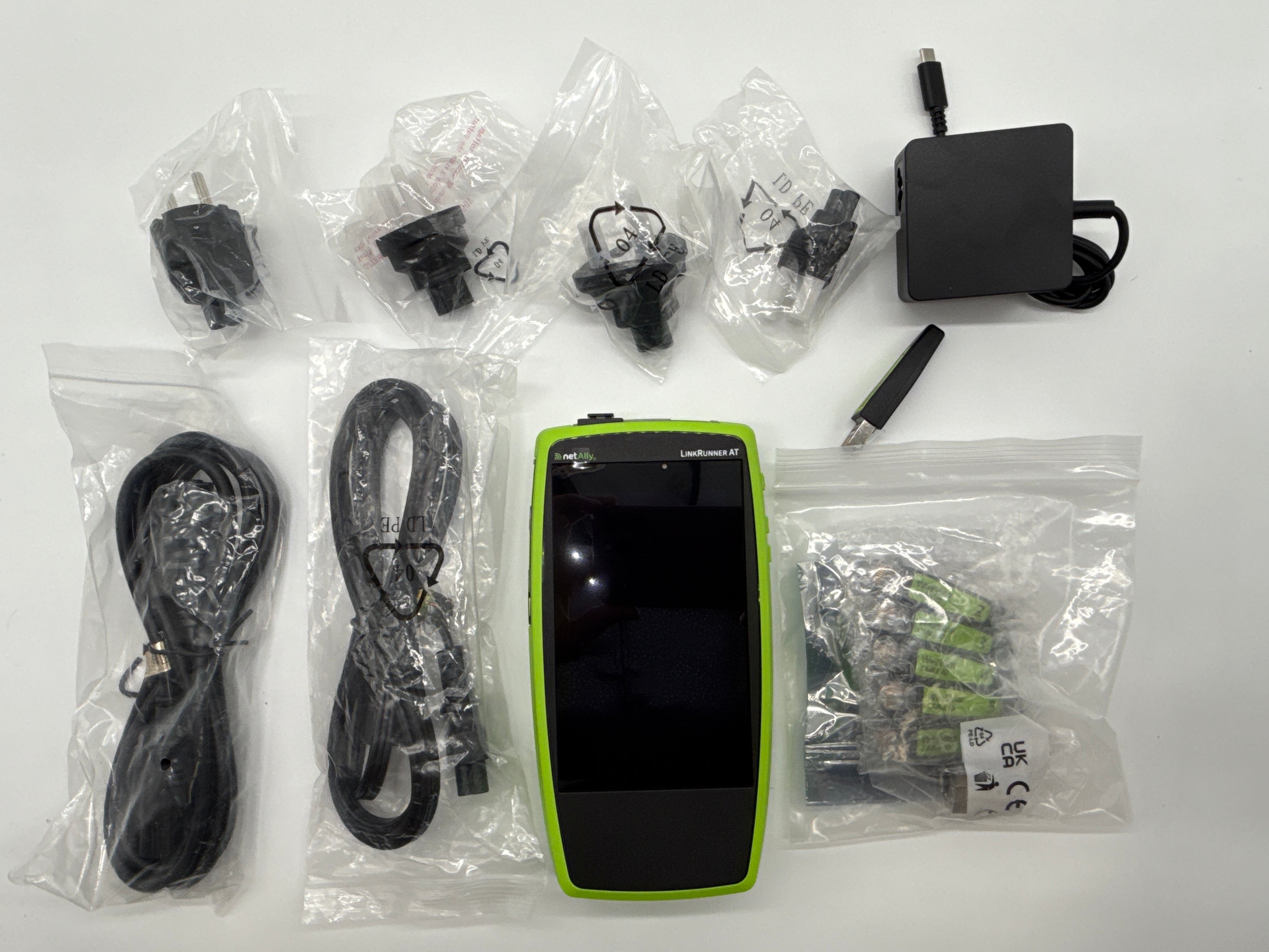 NetAlly LinkRunner AT 3000 Cable Tester with Wiremappers and Accessories