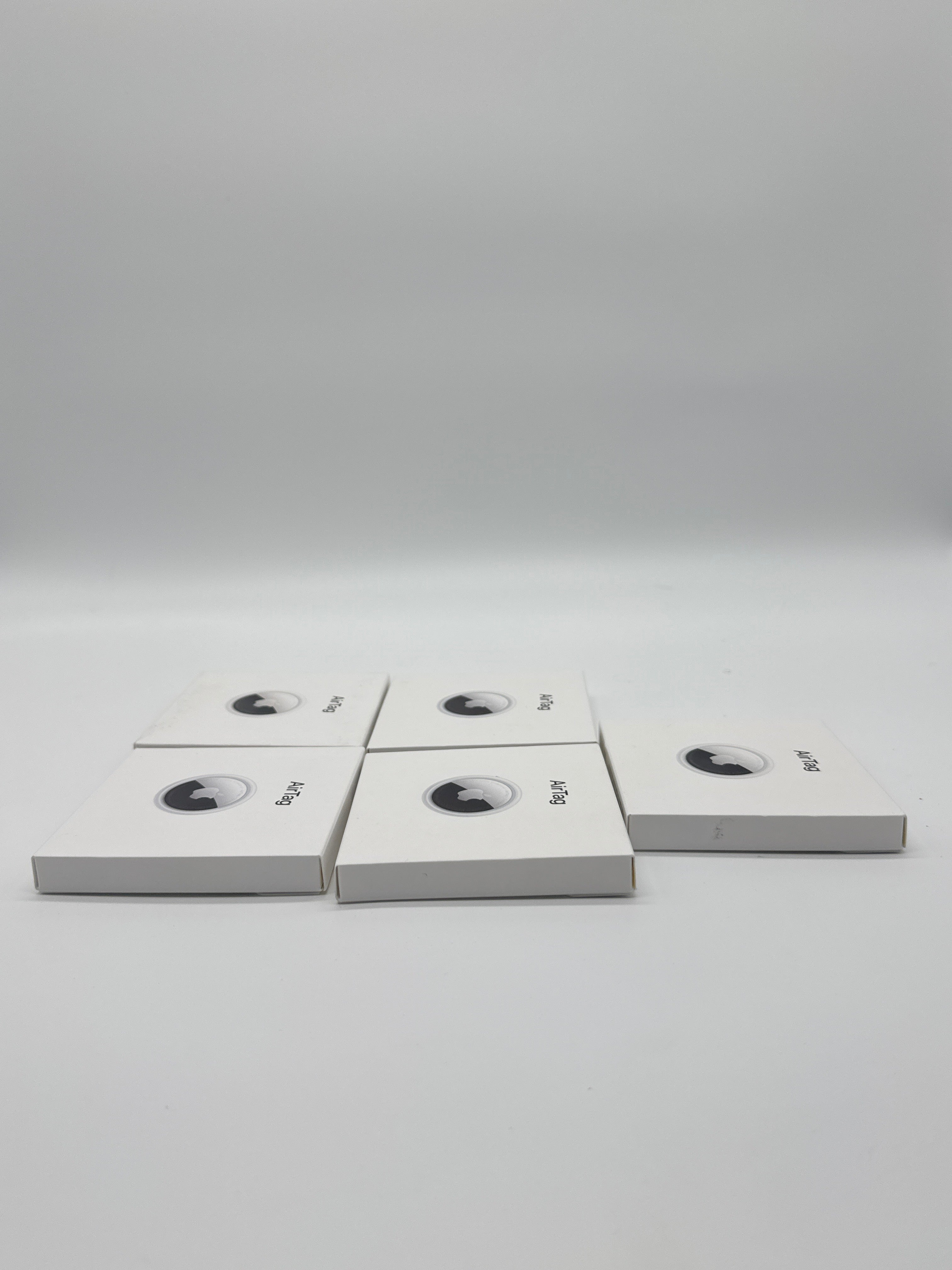 Lot of 5 Apple Air Tag Model A2187 Silver