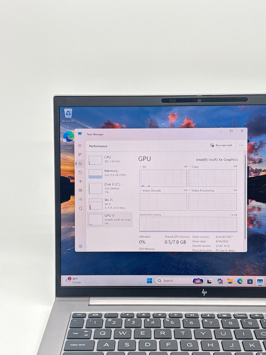 HP ZBook Firefly 14 G10 i7-1360P 16GB RAM 512GB SSD