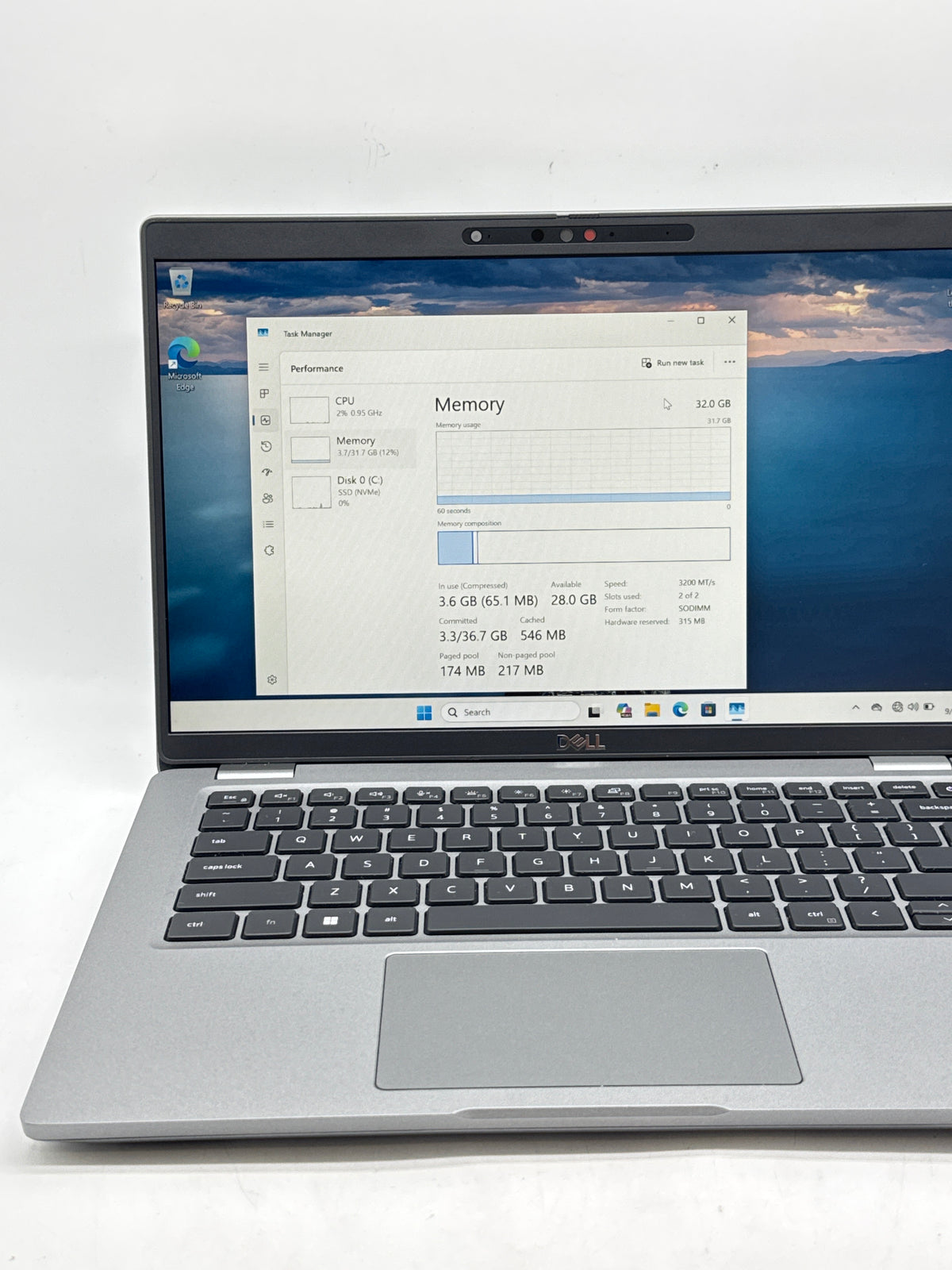 Dell Latitude 5430 14" Intel Core i5-1235U 32GB RAM 256GB SSD - Used