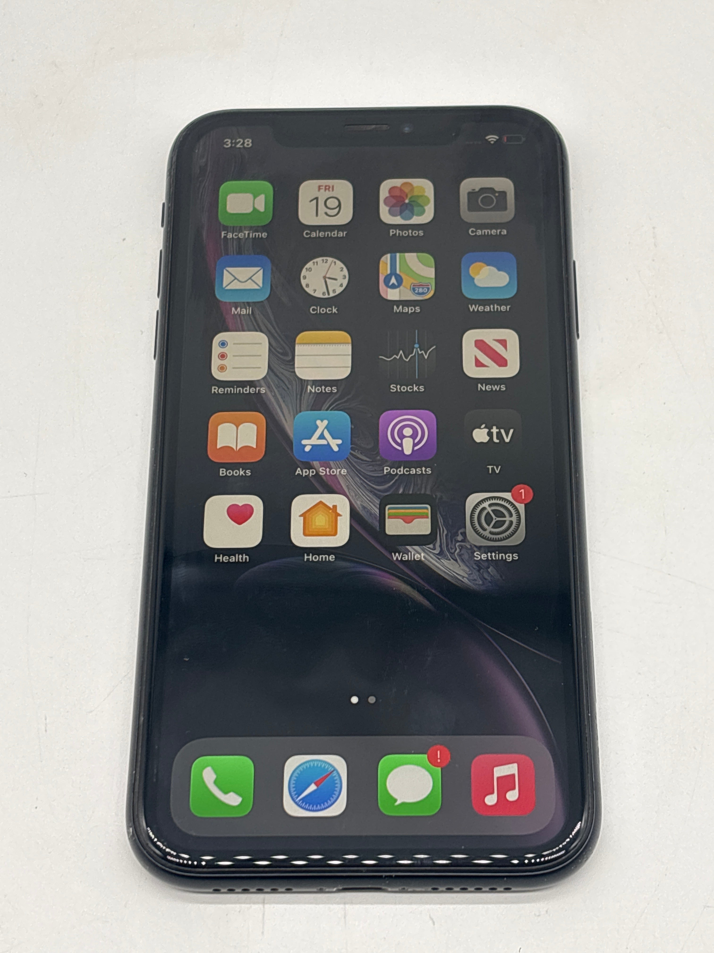 Apple iPhone XR 6.1 in Hexa Core 128GB Black Verizon - For parts