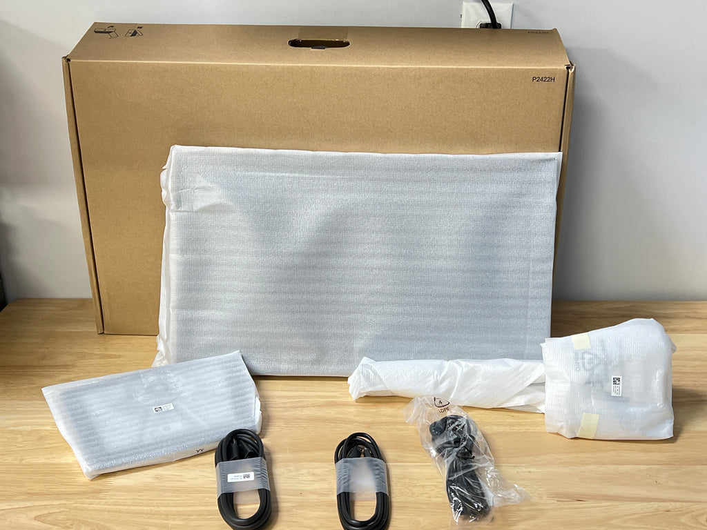 Dell P2422H 24 Inch Monitor Full HD 1080p IPS Technology Black Open Box