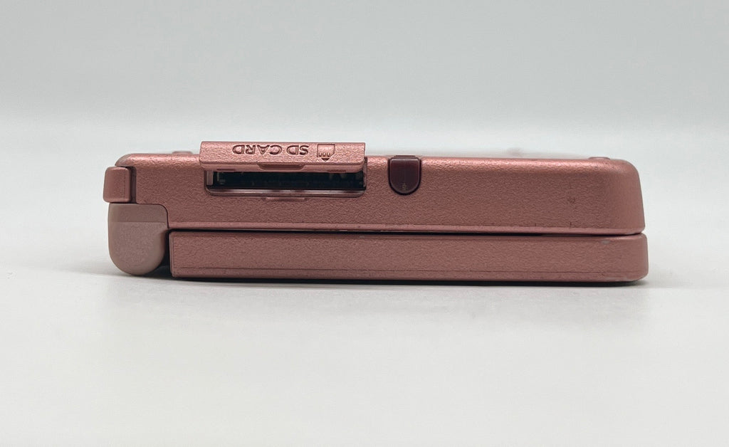 Nintendo DSi XL Pink With 5 Games - For Parts (Game Slot Not Functioning)