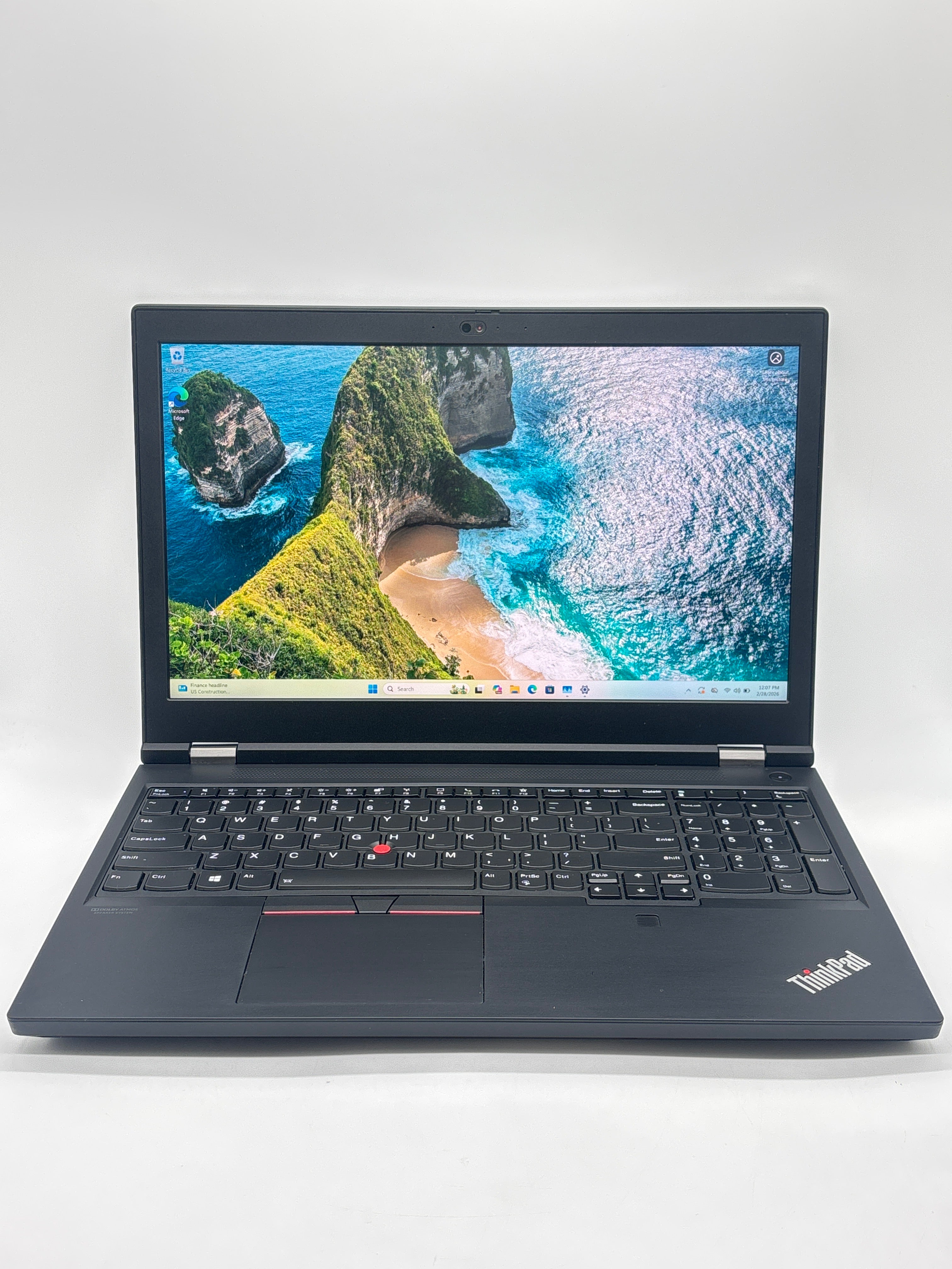 Lenovo ThinkPad P15 Gen 1 i7-10750H 32GB RAM 1TB SSD T1000