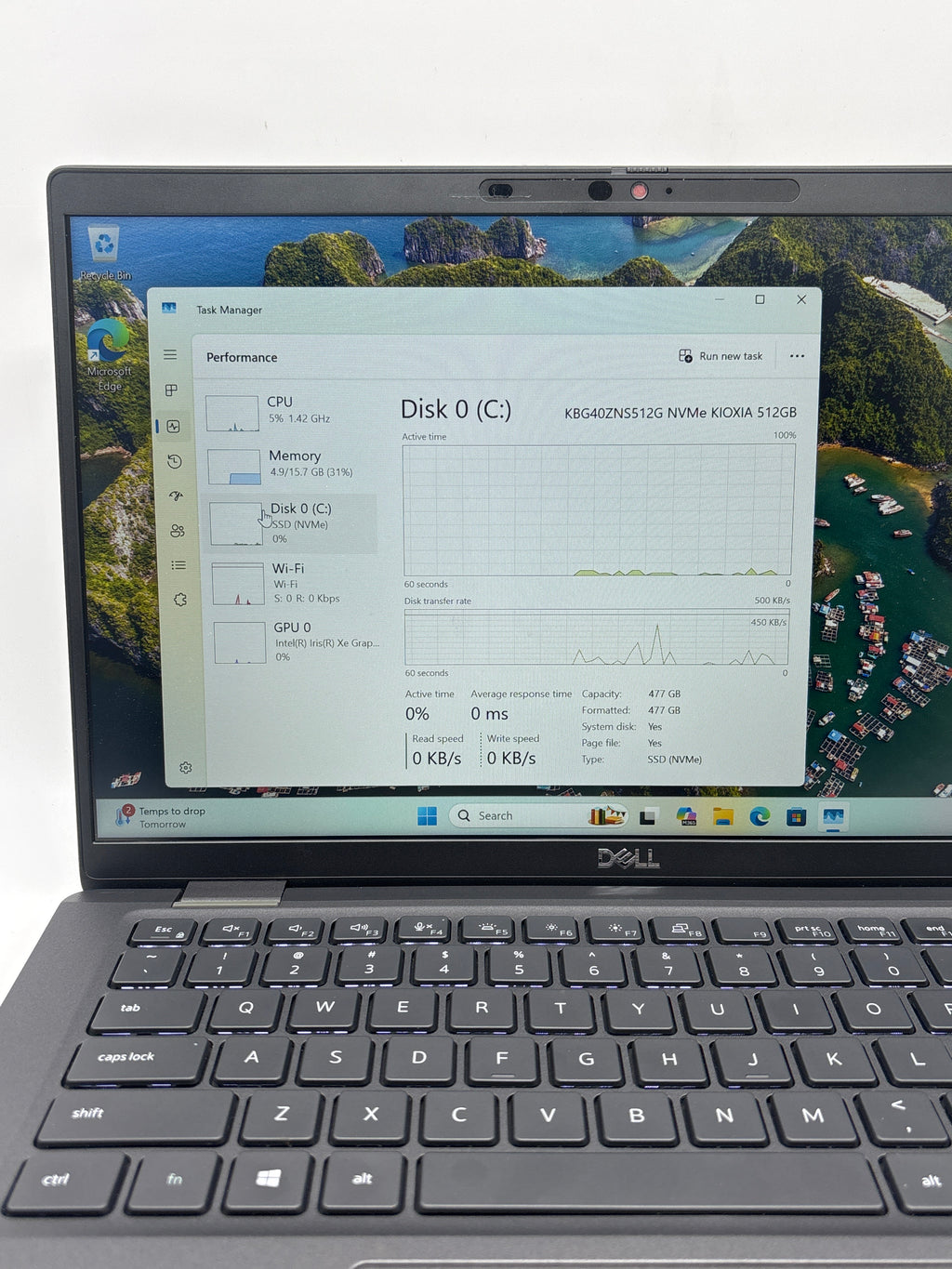 Dell Latitude 7420 14 inch i7-1185G7 16GB RAM 512GB SSD Black - Used