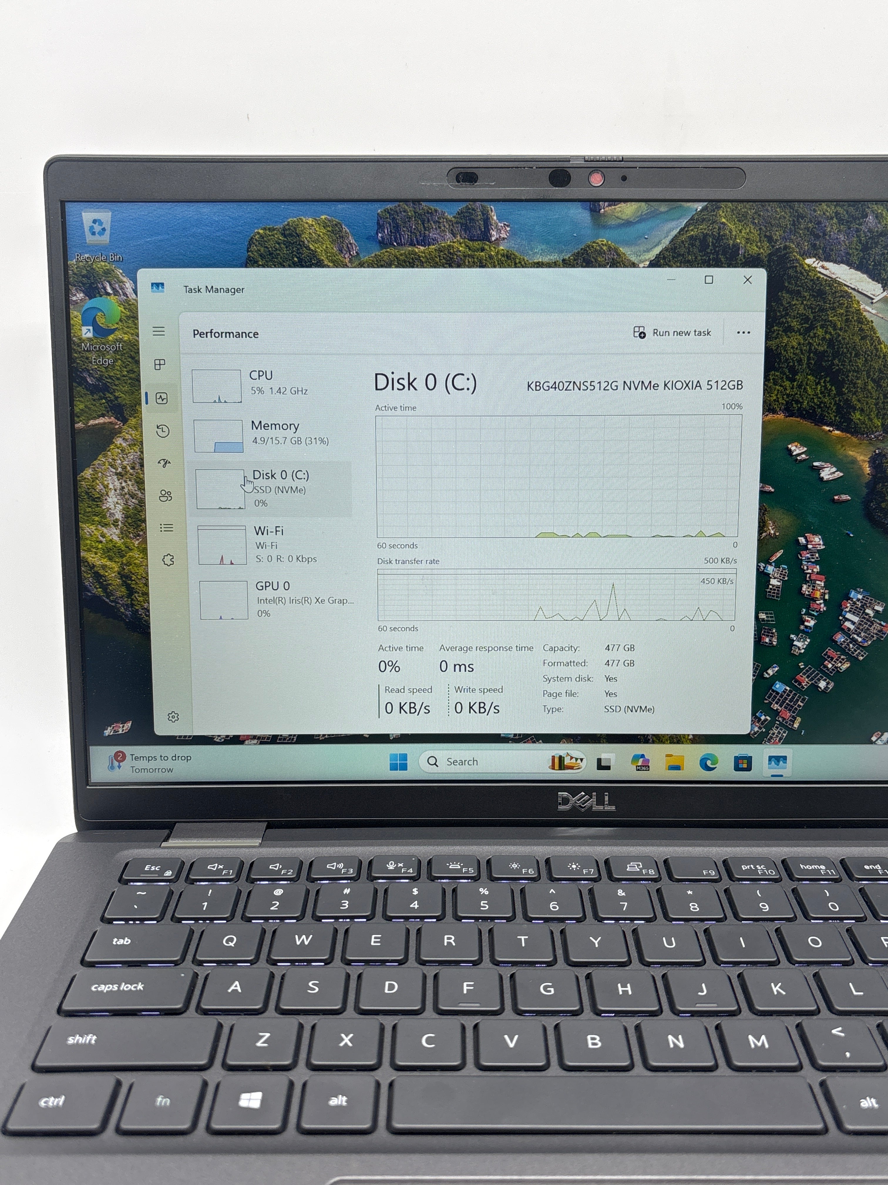 Dell Latitude 7420 14 inch i7-1185G7 16GB RAM 512GB SSD Black - Used