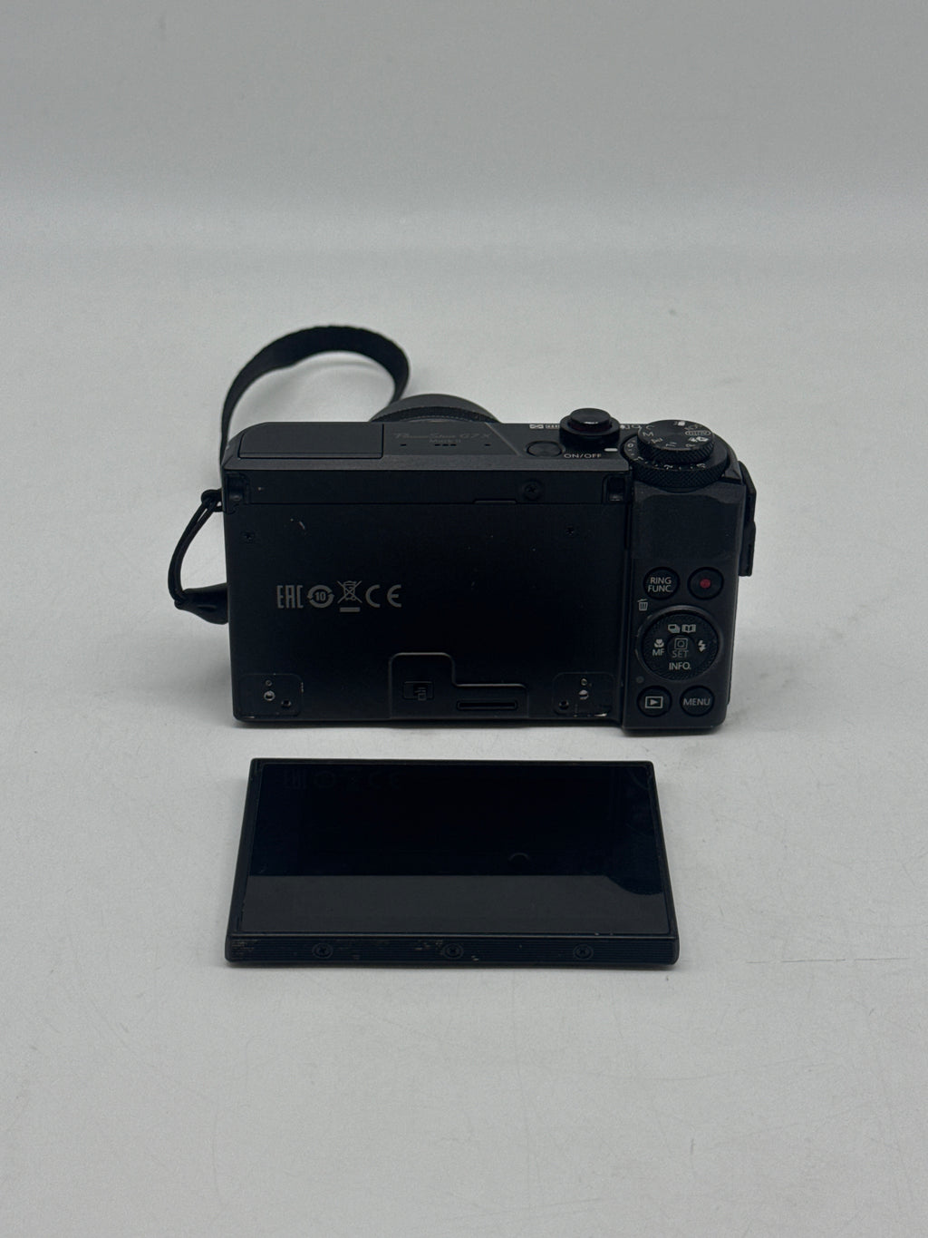 Canon PowerShot G7 X Mark II Digital Camera For Parts - (Read Desc)