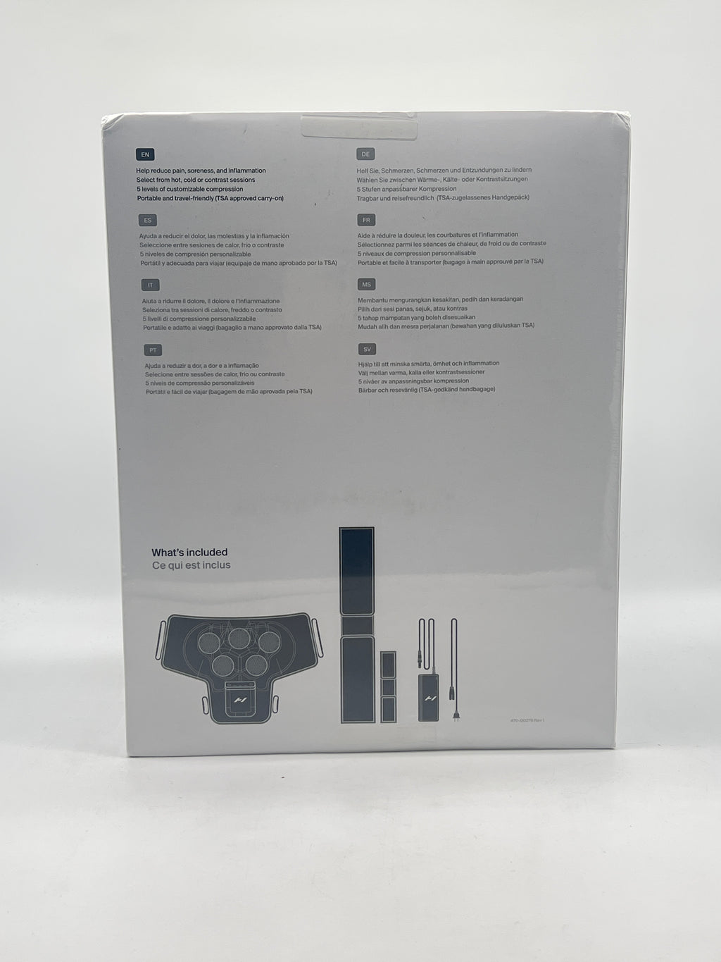 Hyperice X 2 Shoulder Advance Heat And Cooling Contrast Therapy - New in Box