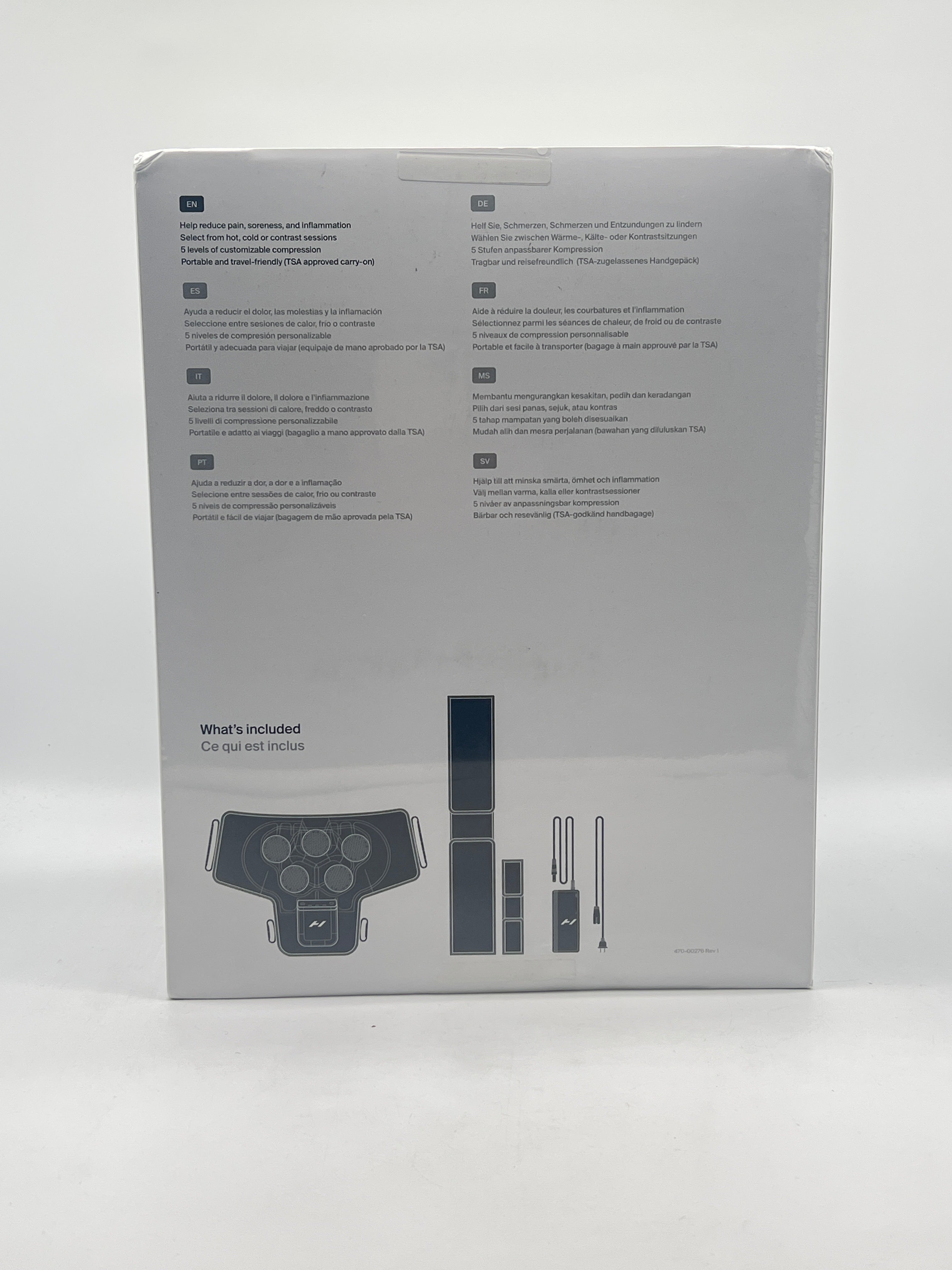 Hyperice X 2 Shoulder Advance Heat And Cooling Contrast Therapy - New in Box