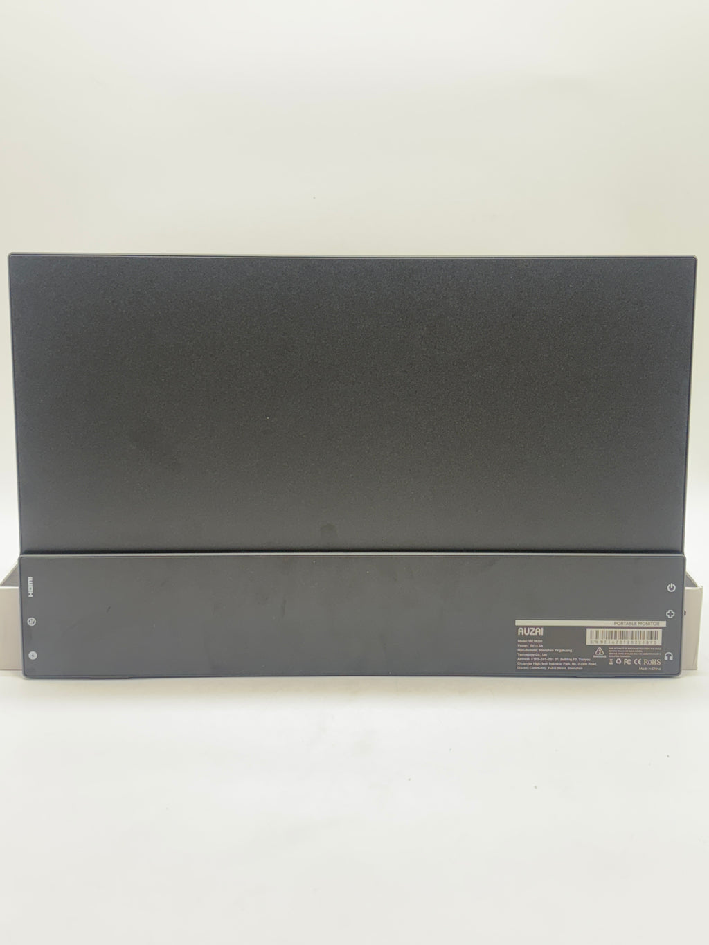 Auzai Black Portable HDMI USB C Computer Ultra Slim LCD Display - Used
