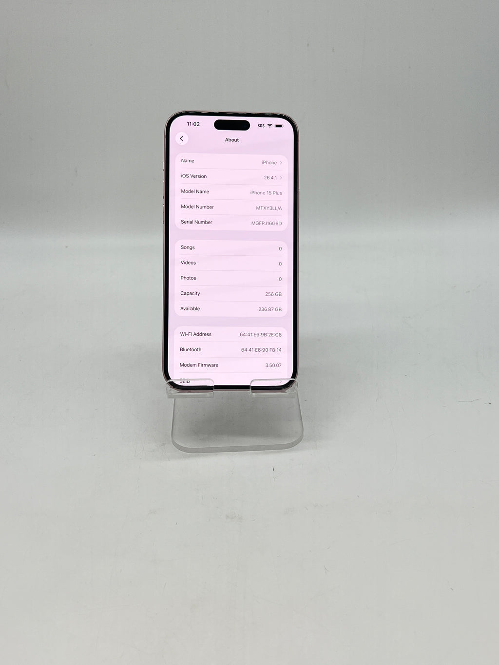 Apple iPhone 15 Plus 256GB Pink Unlocked - Used