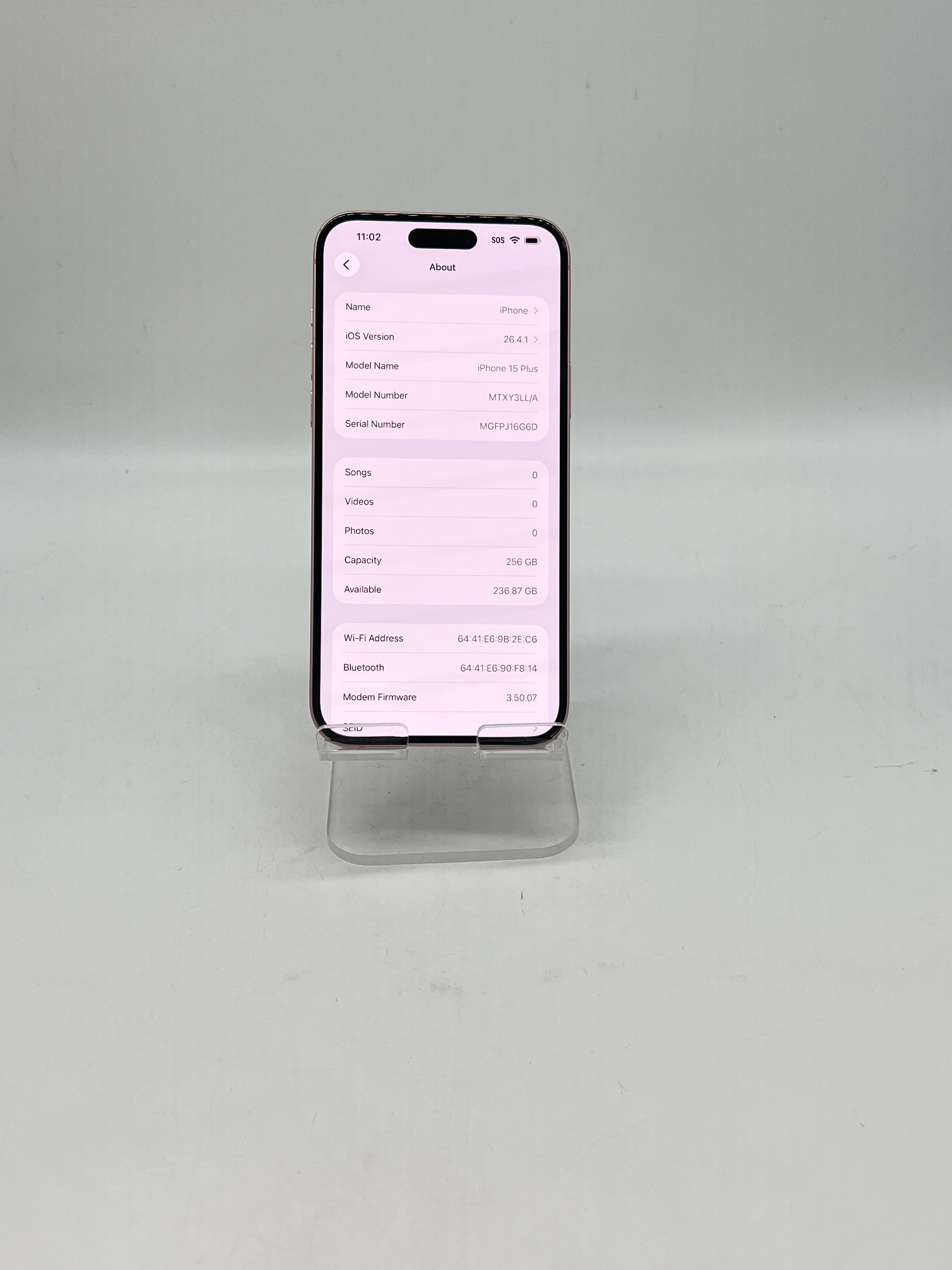 Apple iPhone 15 Plus 256GB Pink Unlocked - Used