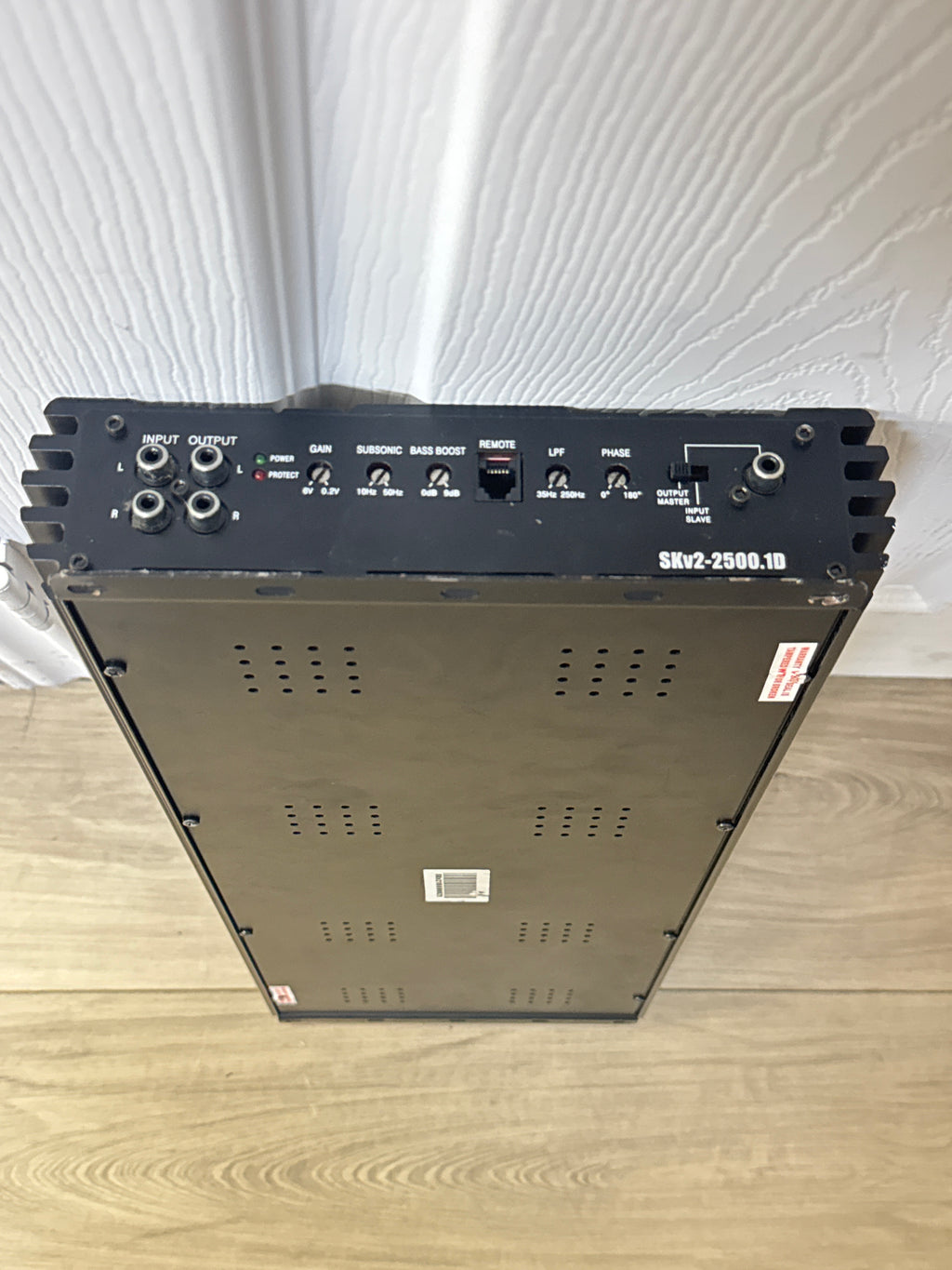 Skar Audio SKv2.2500.1D Monoblock Car Amplifier 2500W 1 Ohm Stable - Used