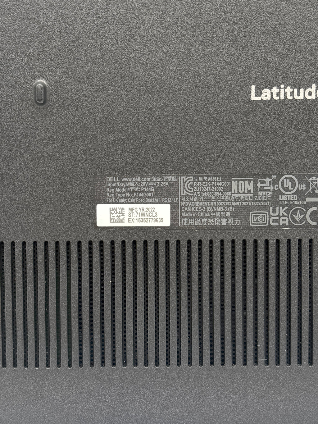Dell Latitude 3420 i5-1145G7 16GB RAM 256GB SSD - For Parts (Read DESC)