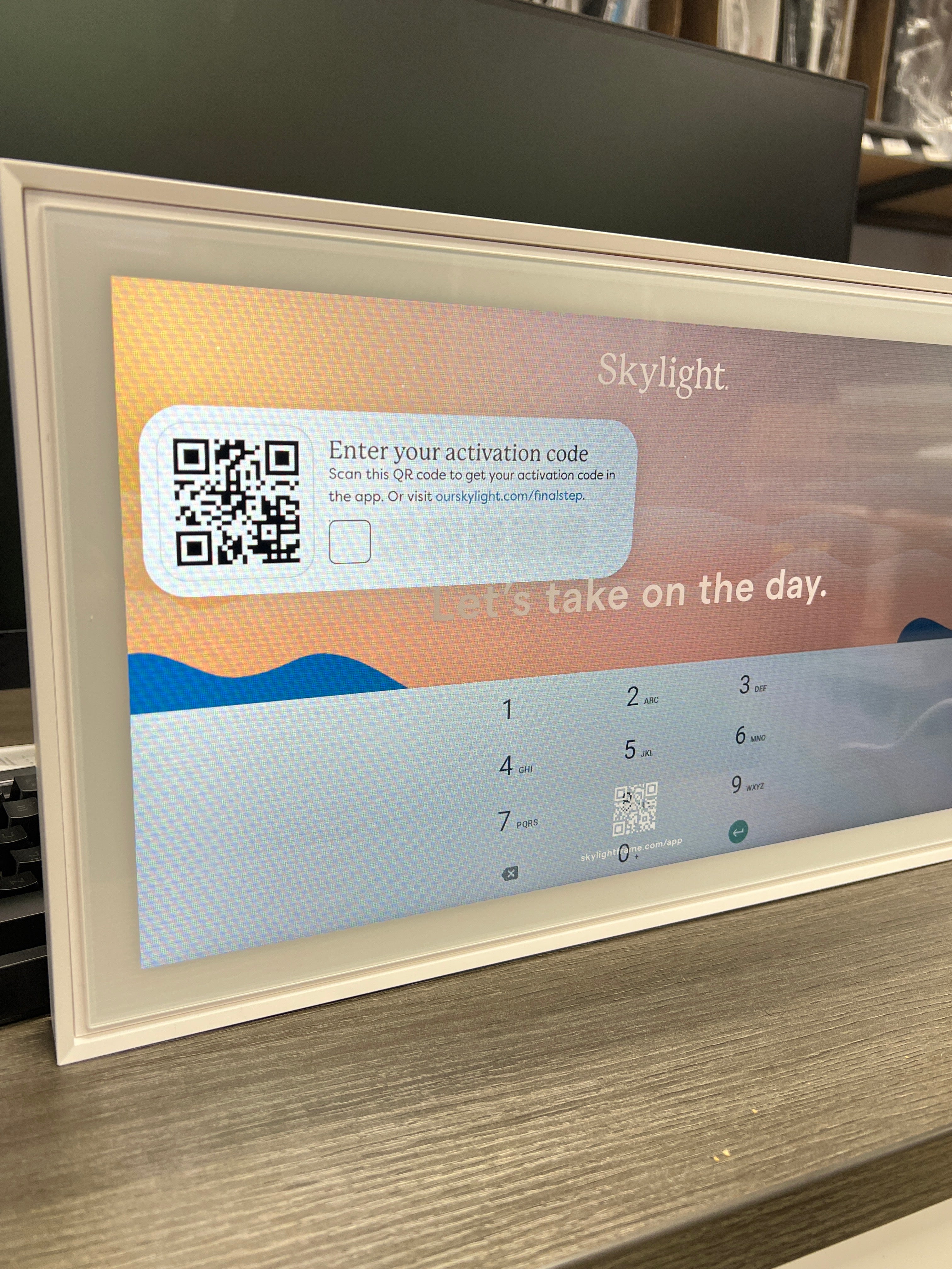 Skylight 15" Digital Calendar Chore Chart Smart Touch - Used with Box