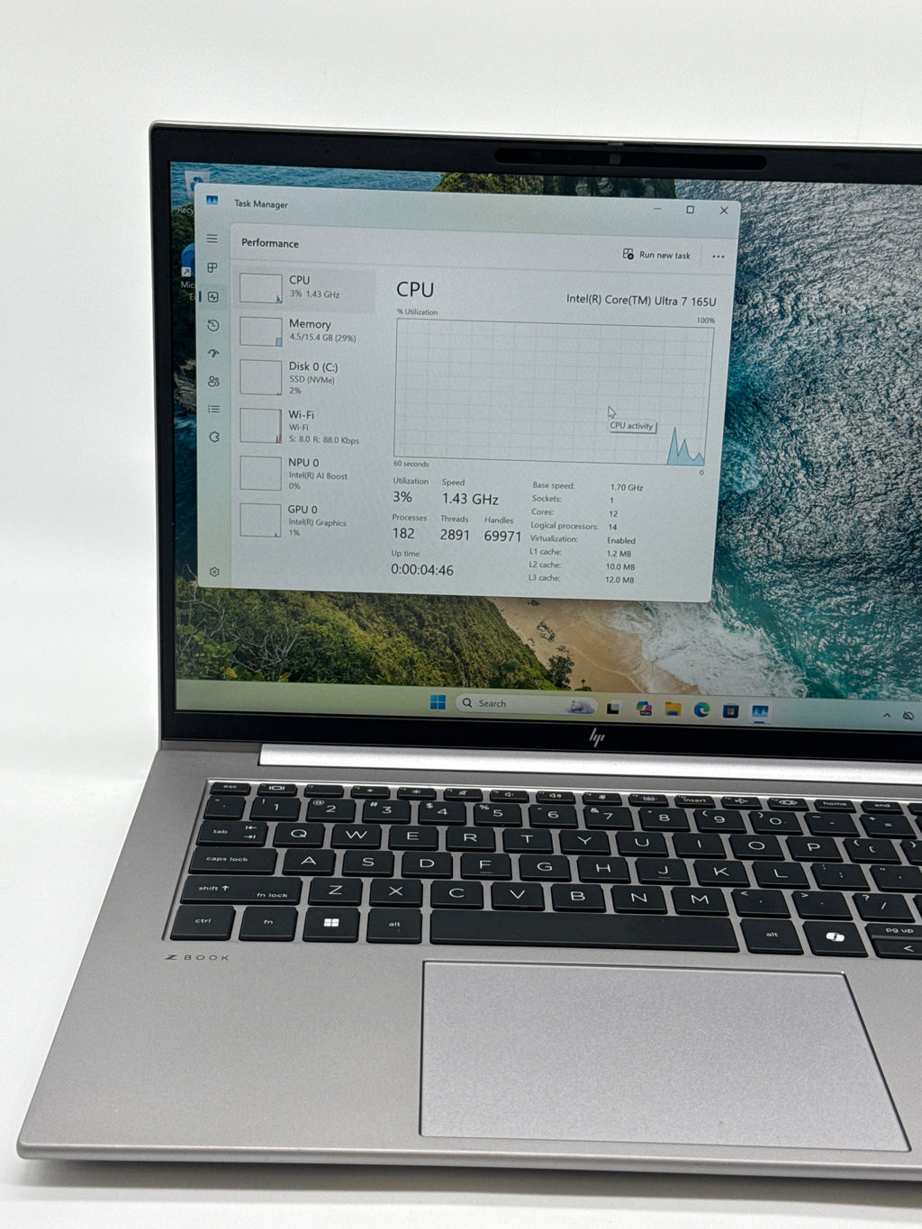 HP ZBook Firefly 14 G11 Ultra 7 165U 16GB RAM 512GB SSD