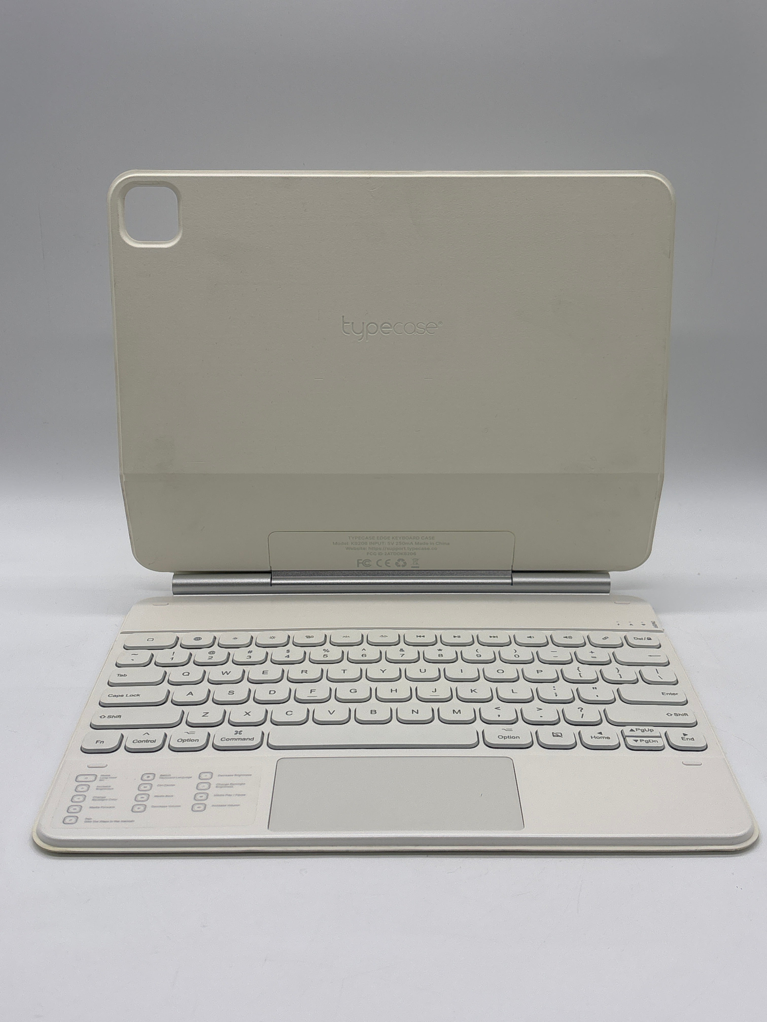 Typecase Edge Keyboard Case for Apple iPad Pro 12.9 in - White