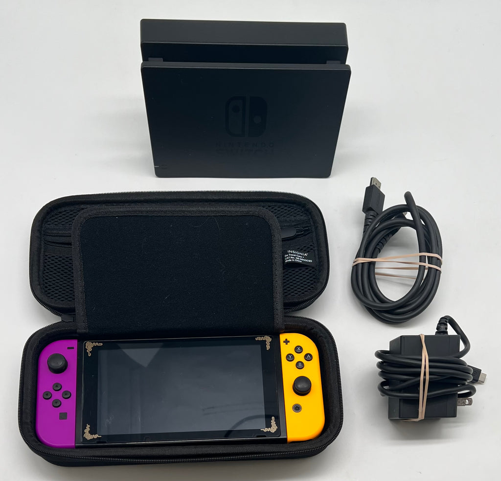 Nintendo Switch (HAC-001) Purple/Orange 2017 32GB - Used