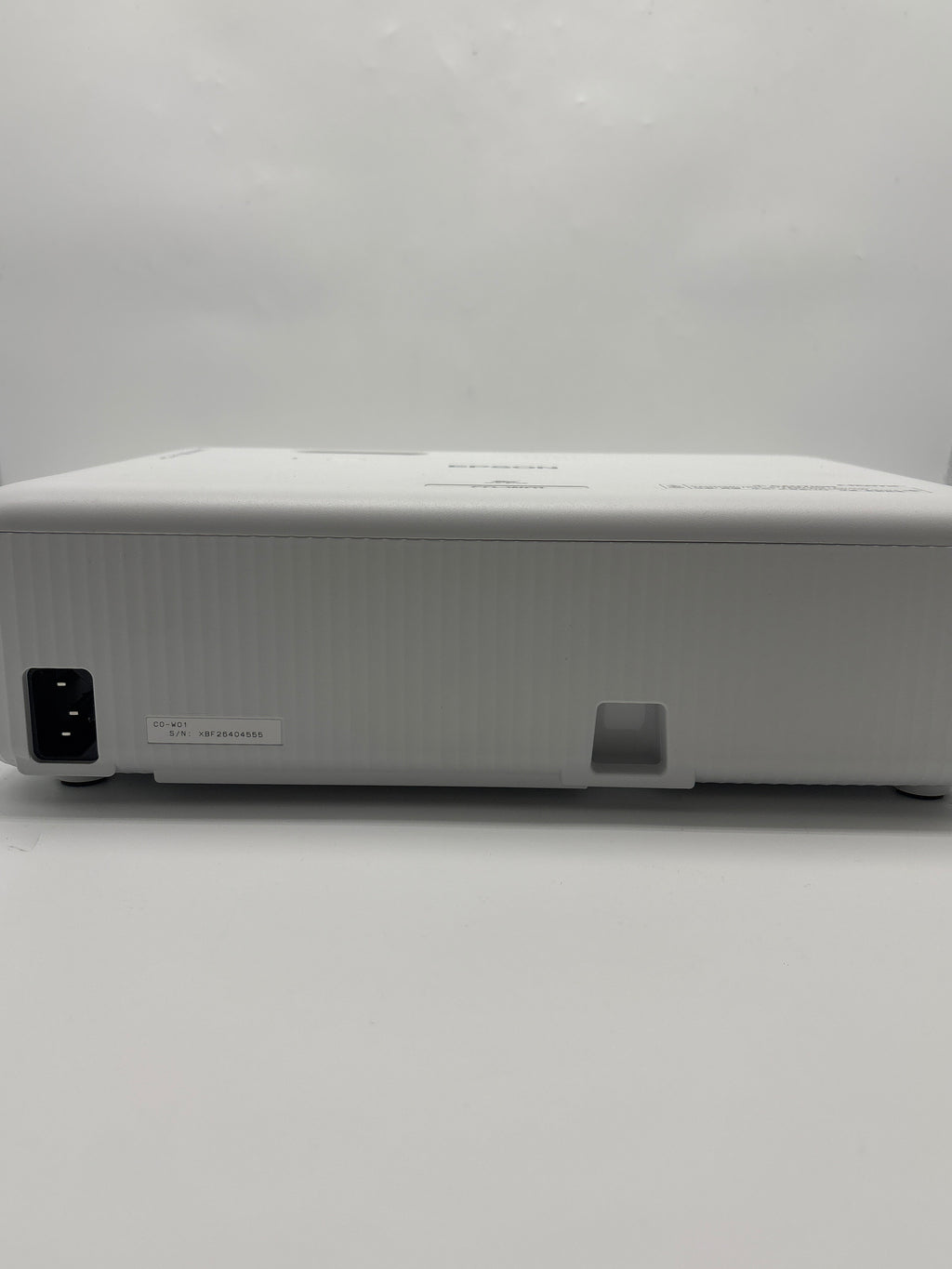 Epson CO-W01 WXGA 1280x800 3000 Lumens 3LCD Projector White - Used