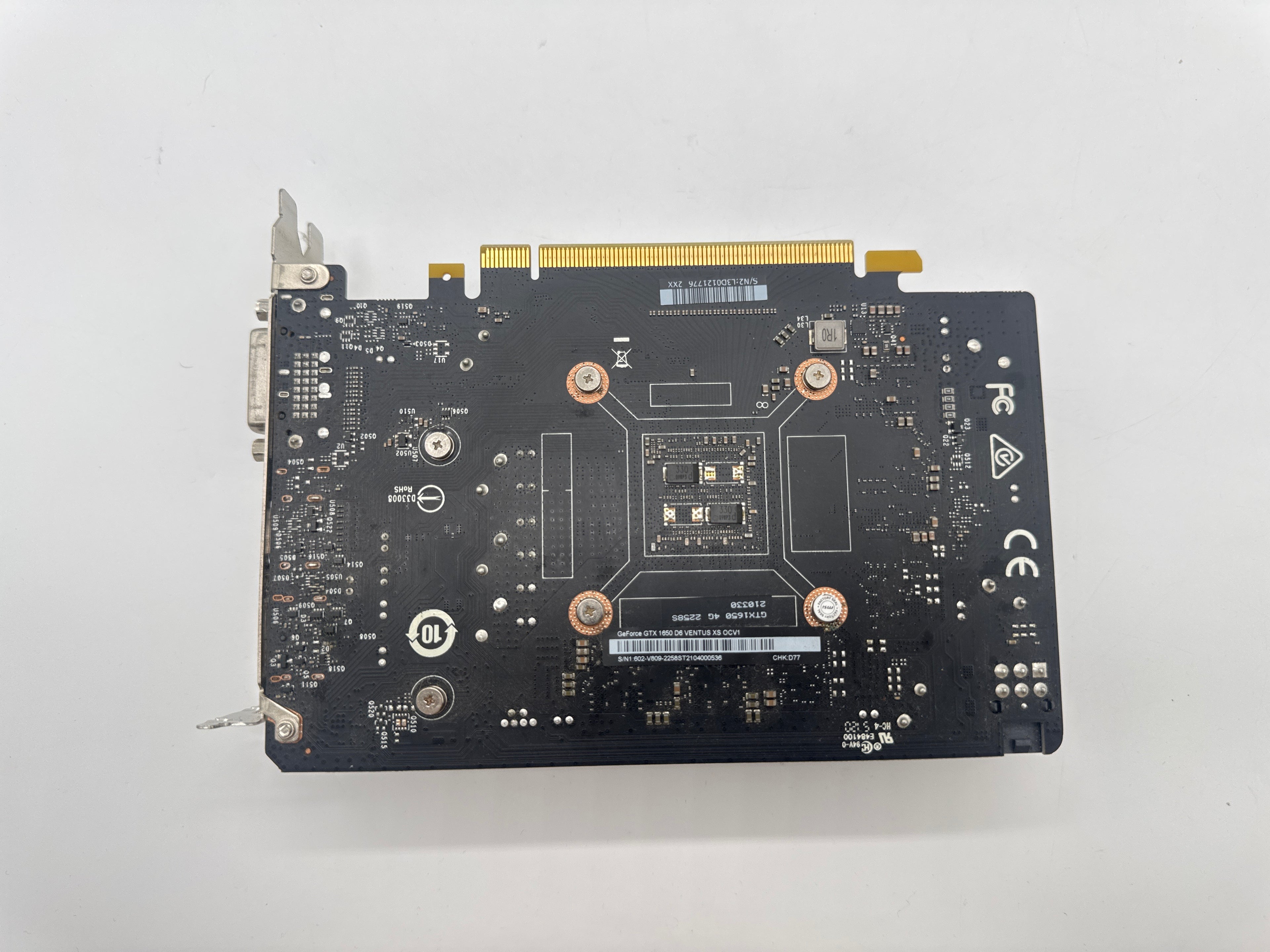 MSI GeForce GTX 1650 D6 VENTUS XS OC 4GB GDDR6 - Used