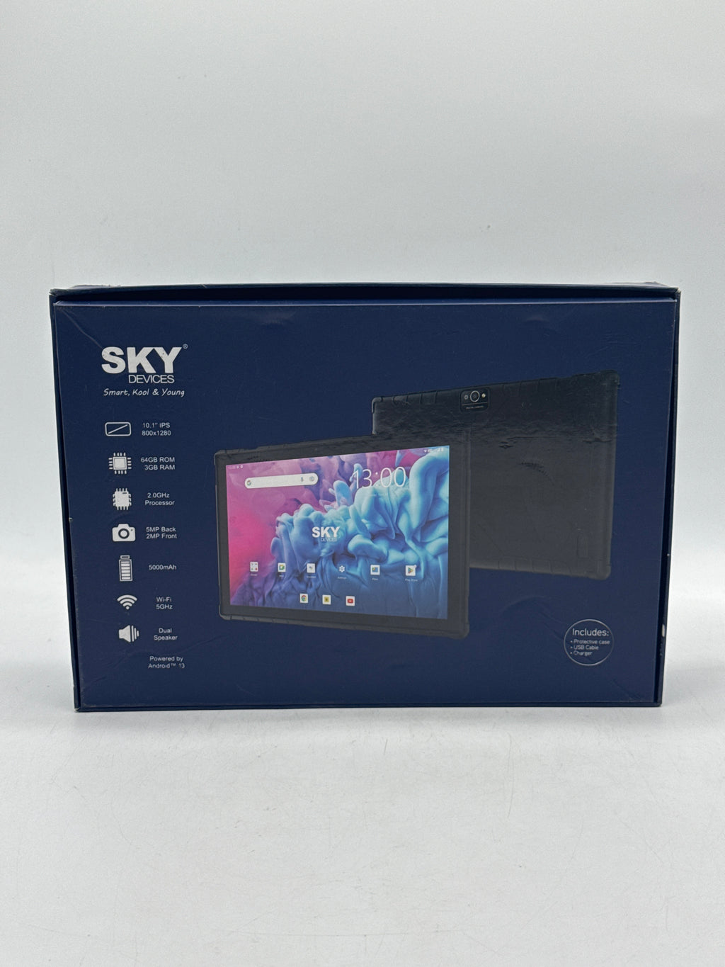 Sky Devices Pad 10 Max Tablet 10.1" 64GB Wi-Fi + Cellular Factory Unlocked Black - Used