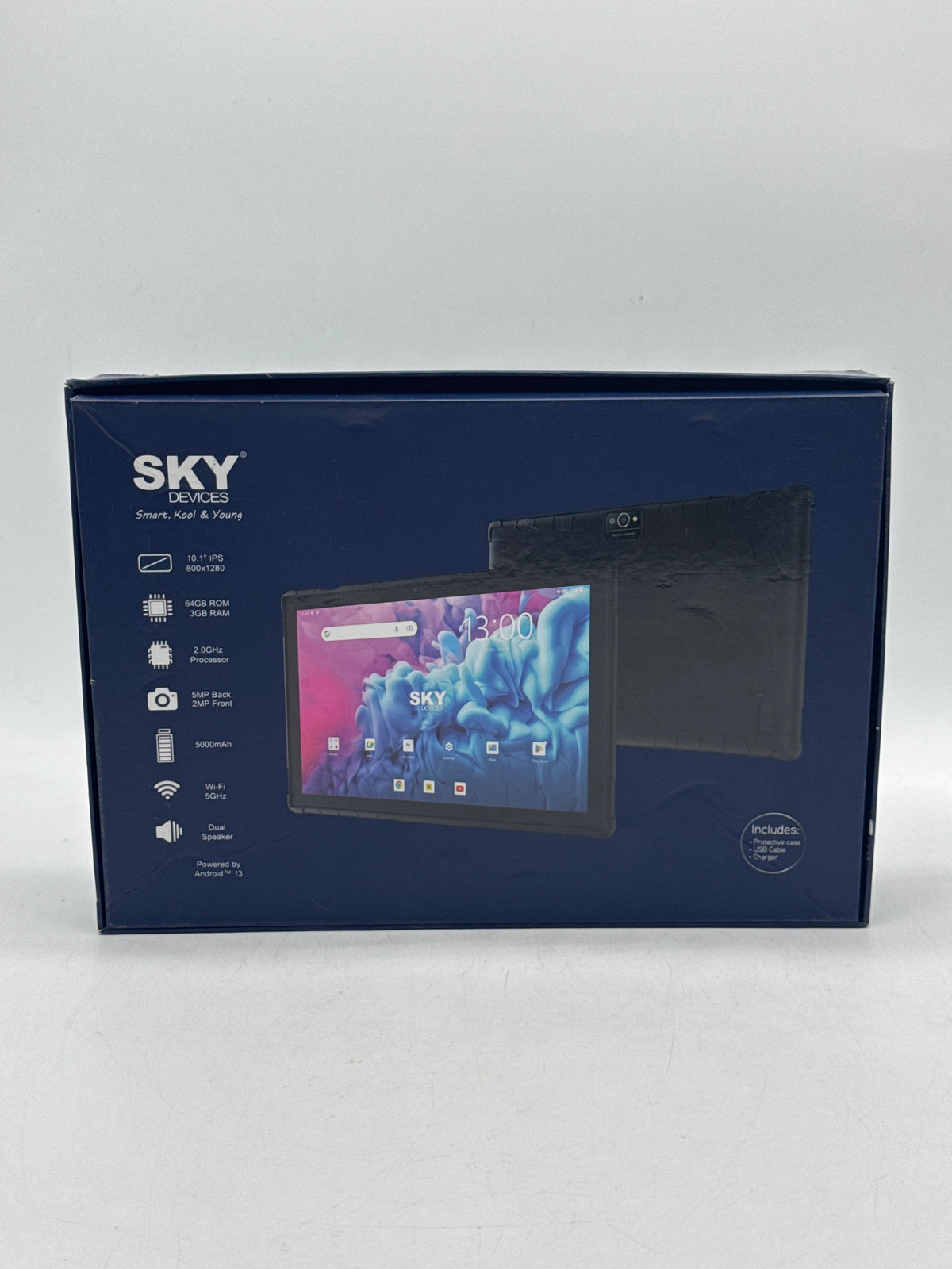 Sky Devices Pad 10 Max Tablet 10.1" 64GB Wi-Fi + Cellular Factory Unlocked Black - Used