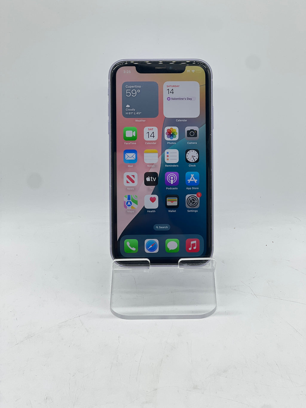 Apple iPhone 11 64GB T-Mobile Purple - For Parts (Bad Battery)