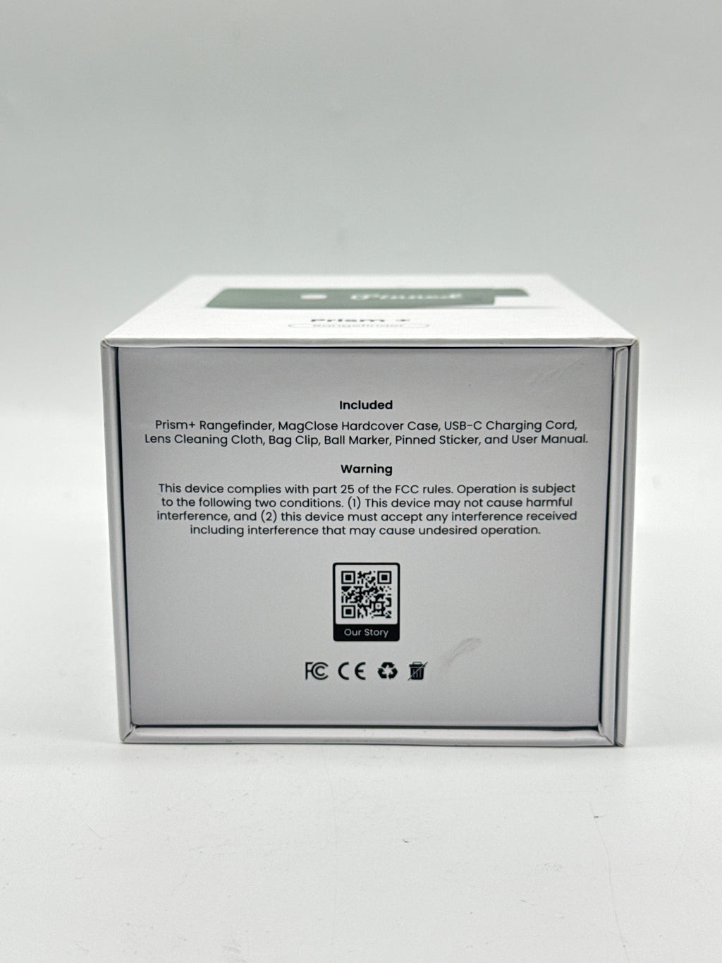 Pinned Prism+ Golf Rangefinder Green - Open Box