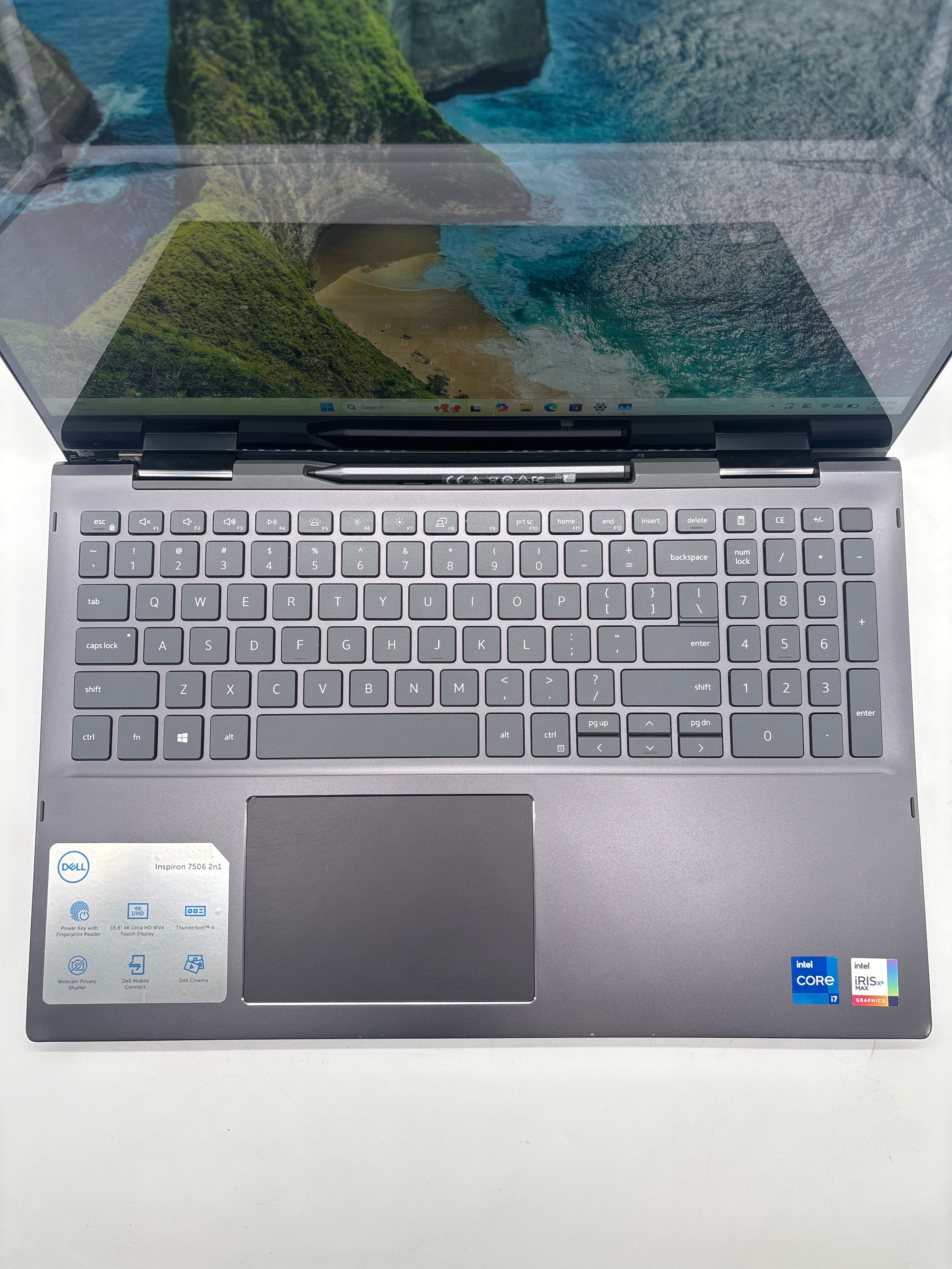 Dell Inspiron 7506 2-in-1 i7-1165G7 16GB RAM 512GB SSD - For Parts (Read DESC)