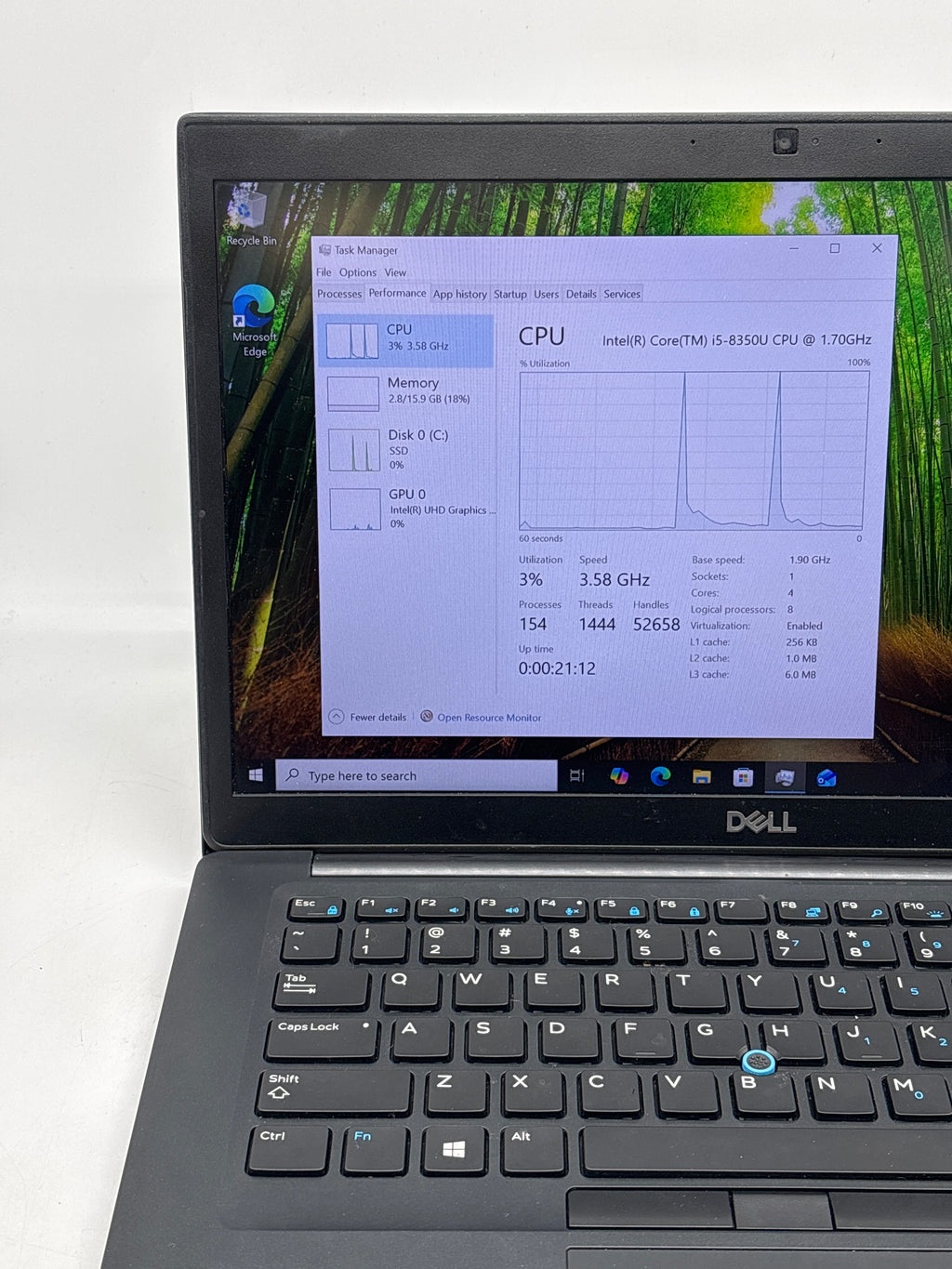 Dell Latitude 7490 i5-8350U 16GB RAM 256GB SSD - Left Click Issue