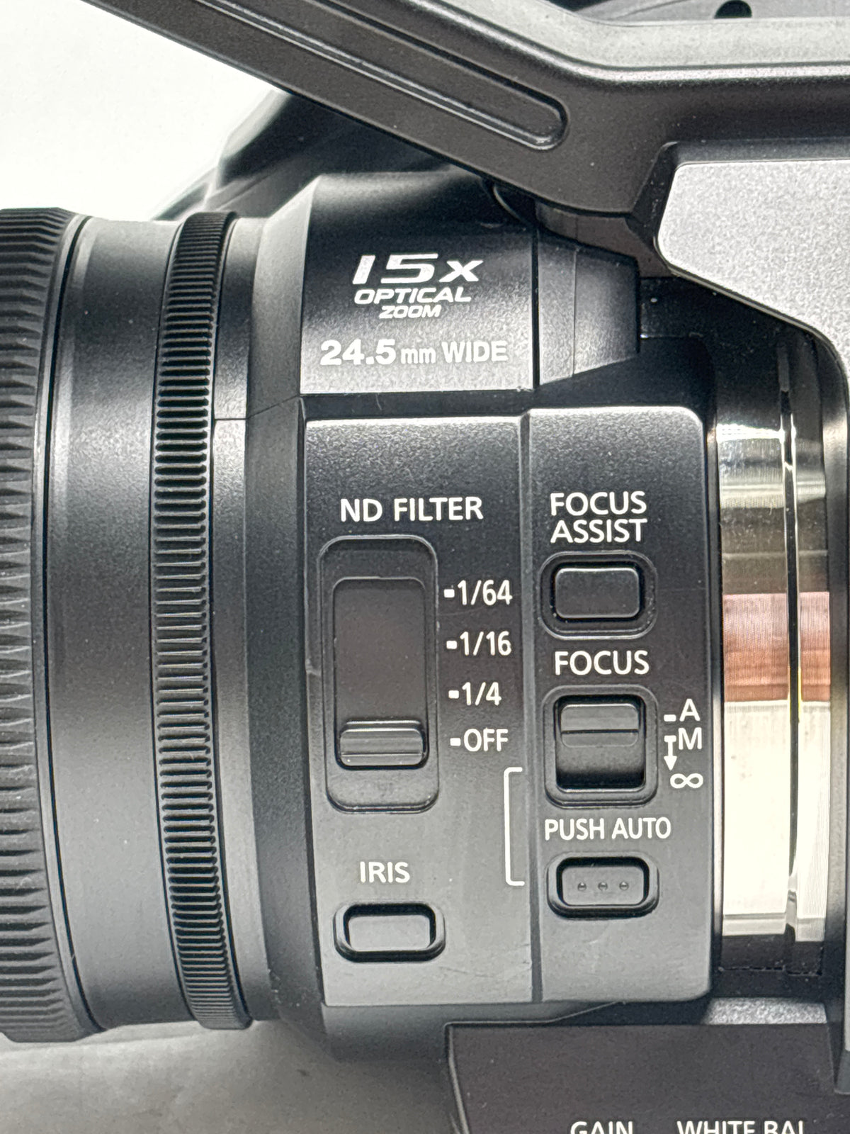 Panasonic AG-UX90 AG-UX90PJ 17.78MP Professional Camcorder Black - 209hours - Used