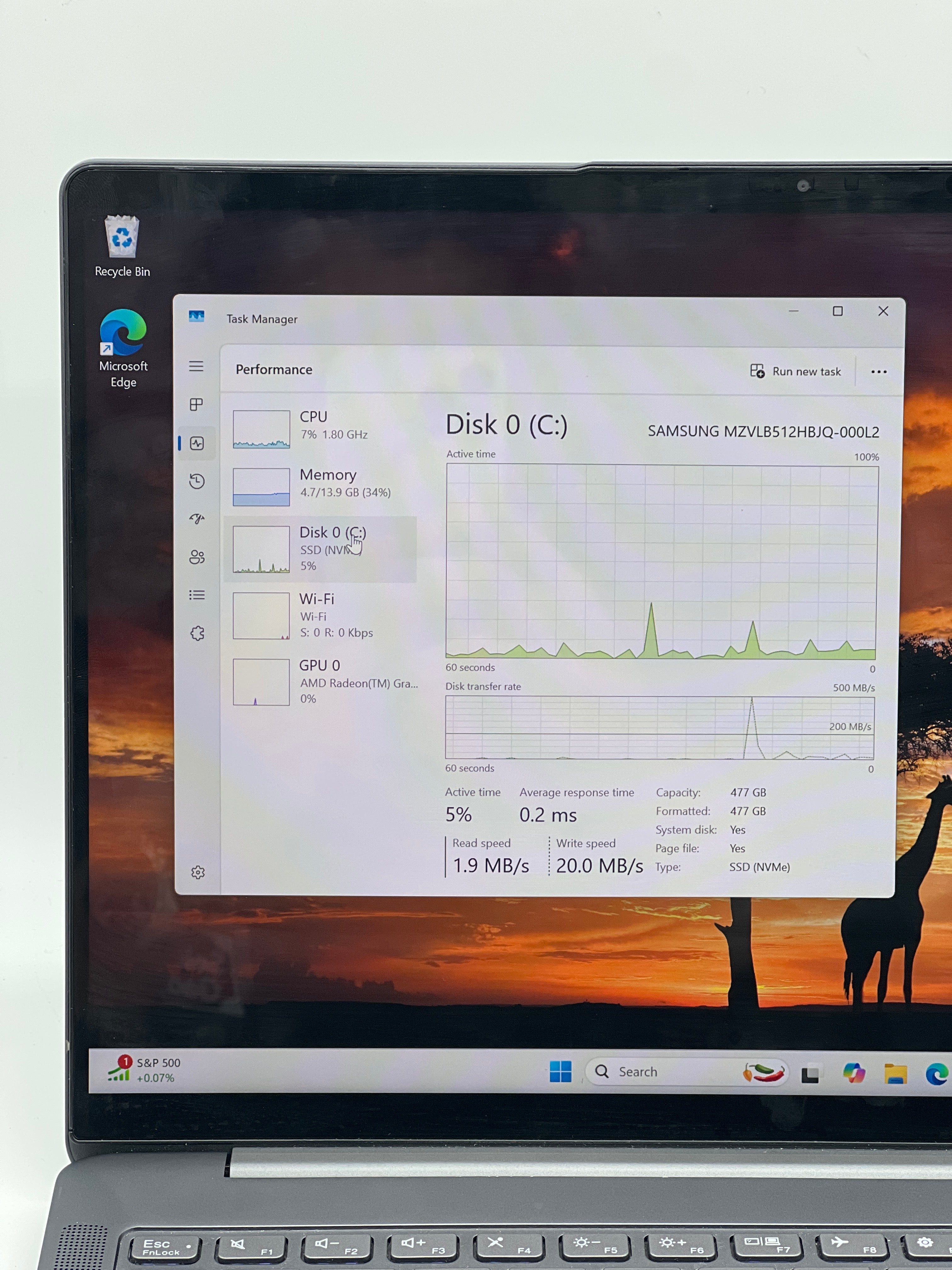 Lenovo IdeaPad 5 Pro 14ACN6 14" Touch Ryzen 5 5600U 16GB RAM 512GB SSD - Used