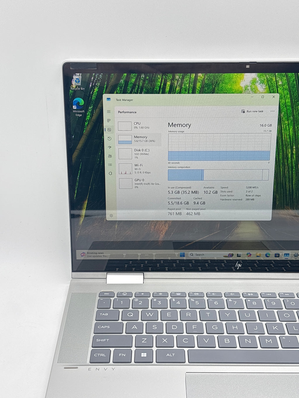 HP Envy x360 15-fe0097nr i7-1355U 16GB RAM 1TB SSD