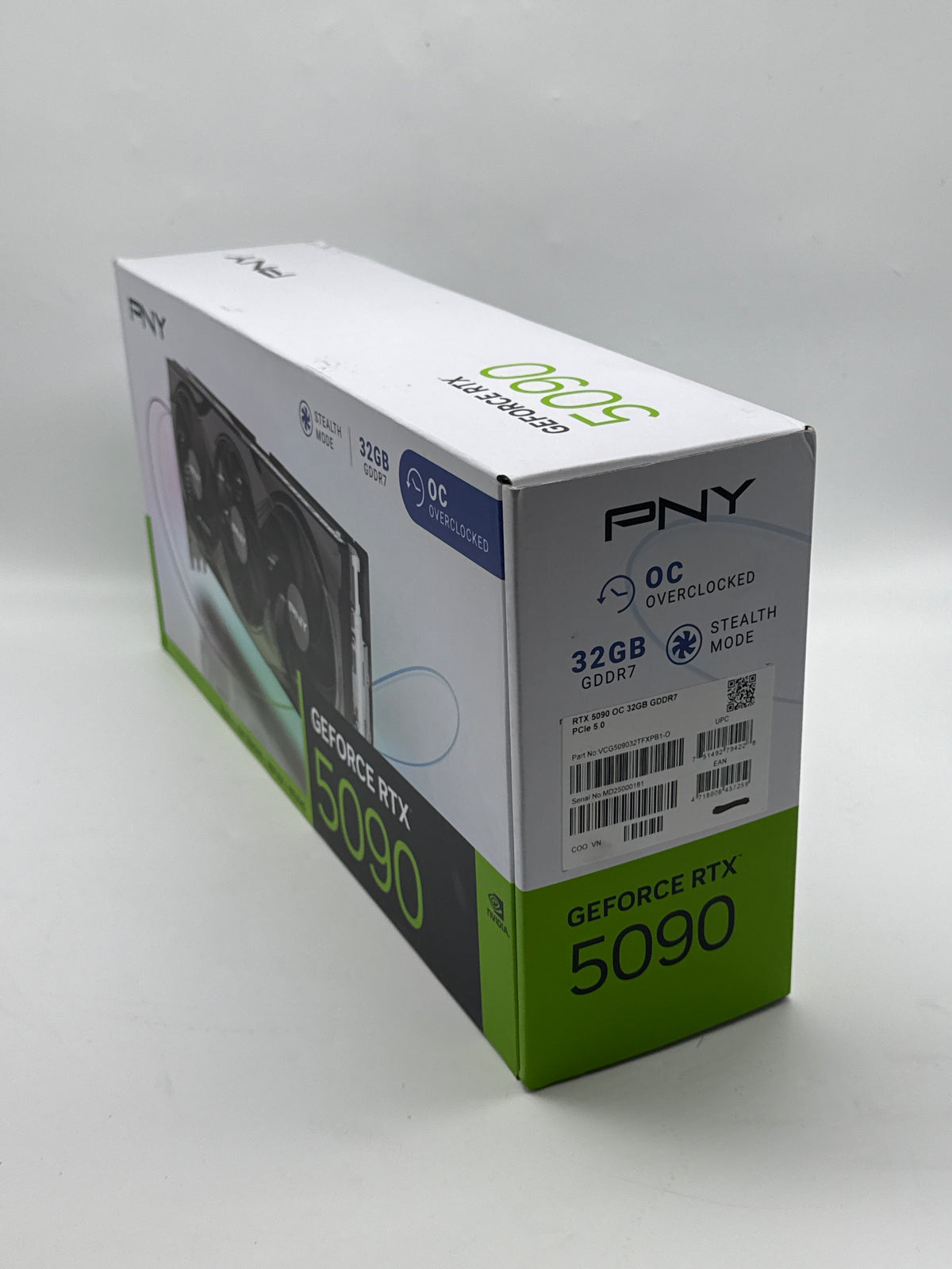 PNY GeForce RTX 5090 OC Triple Fan 32GB GDDR7 Graphics Card - New