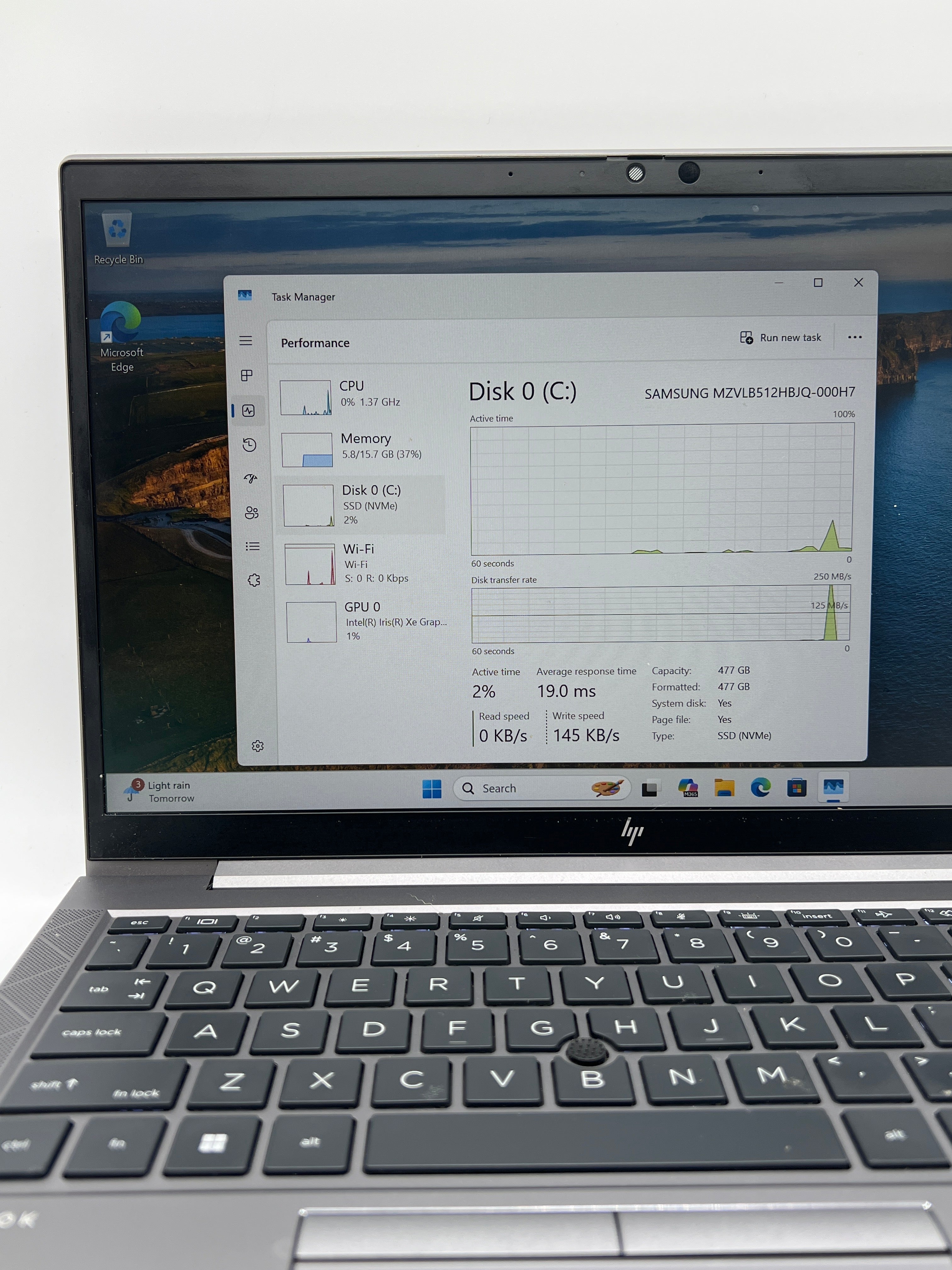 HP ZBook Firefly 14 G8 14 i7-1185G7 16GB RAM 512GB SSD - Used
