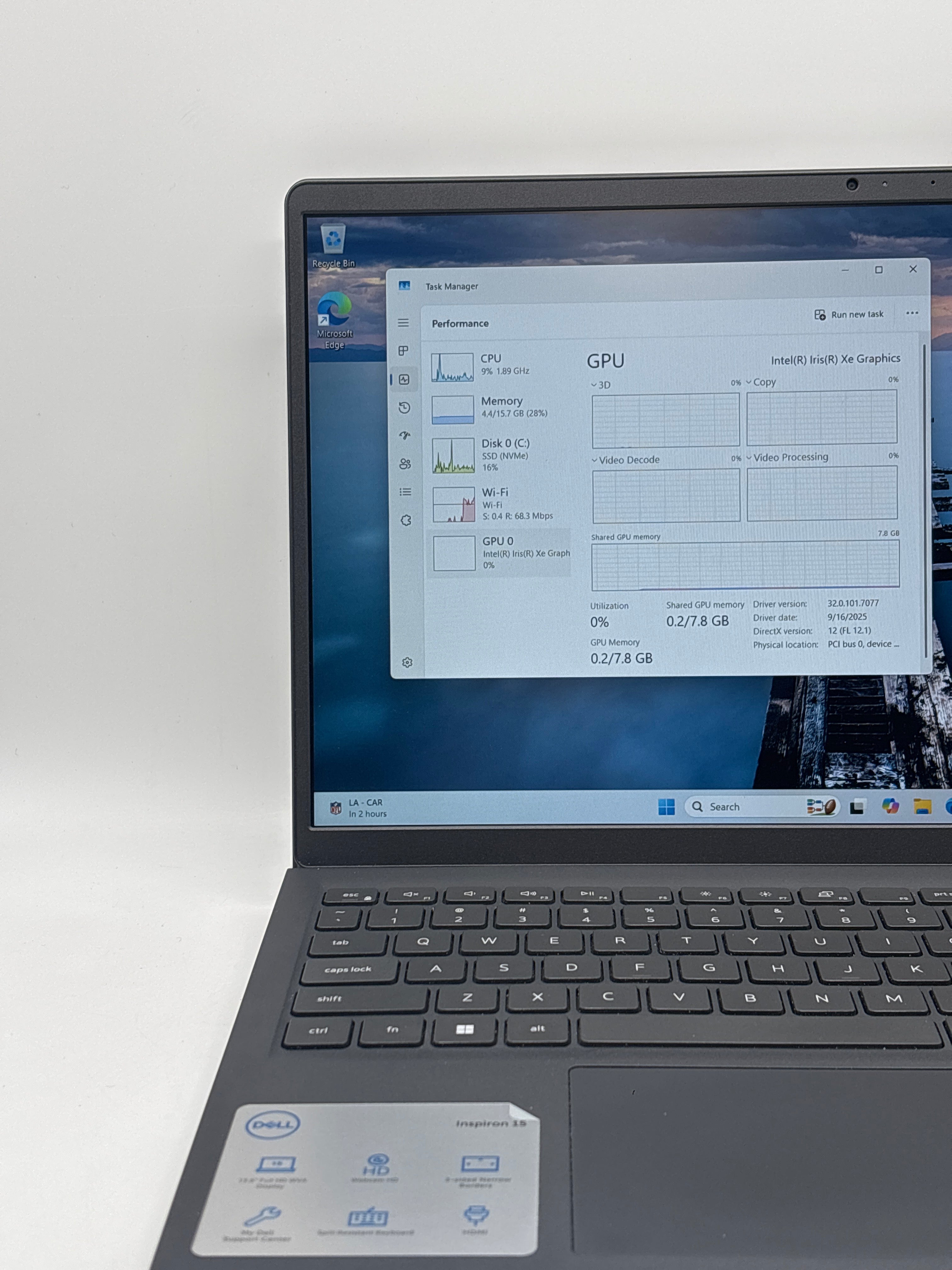 Dell Inspiron 15 3520 i7-1255U 16GB RAM 1TB