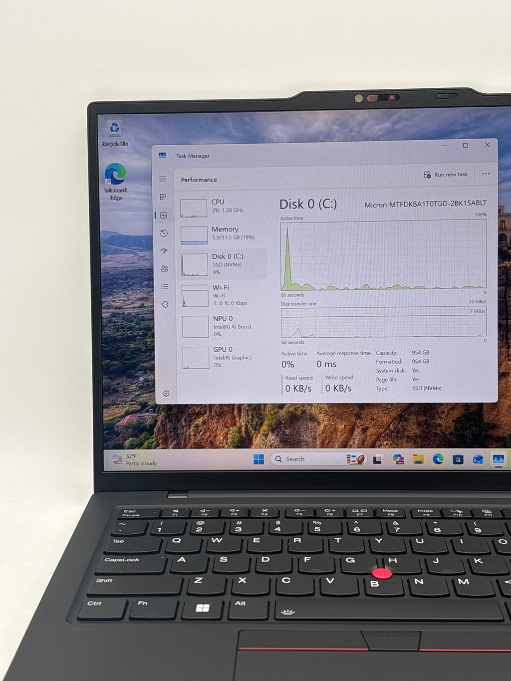 Lenovo ThinkPad X1 Carbon Gen 12 Ultra 7 32GB 1TB SSD TOUCH (READ)