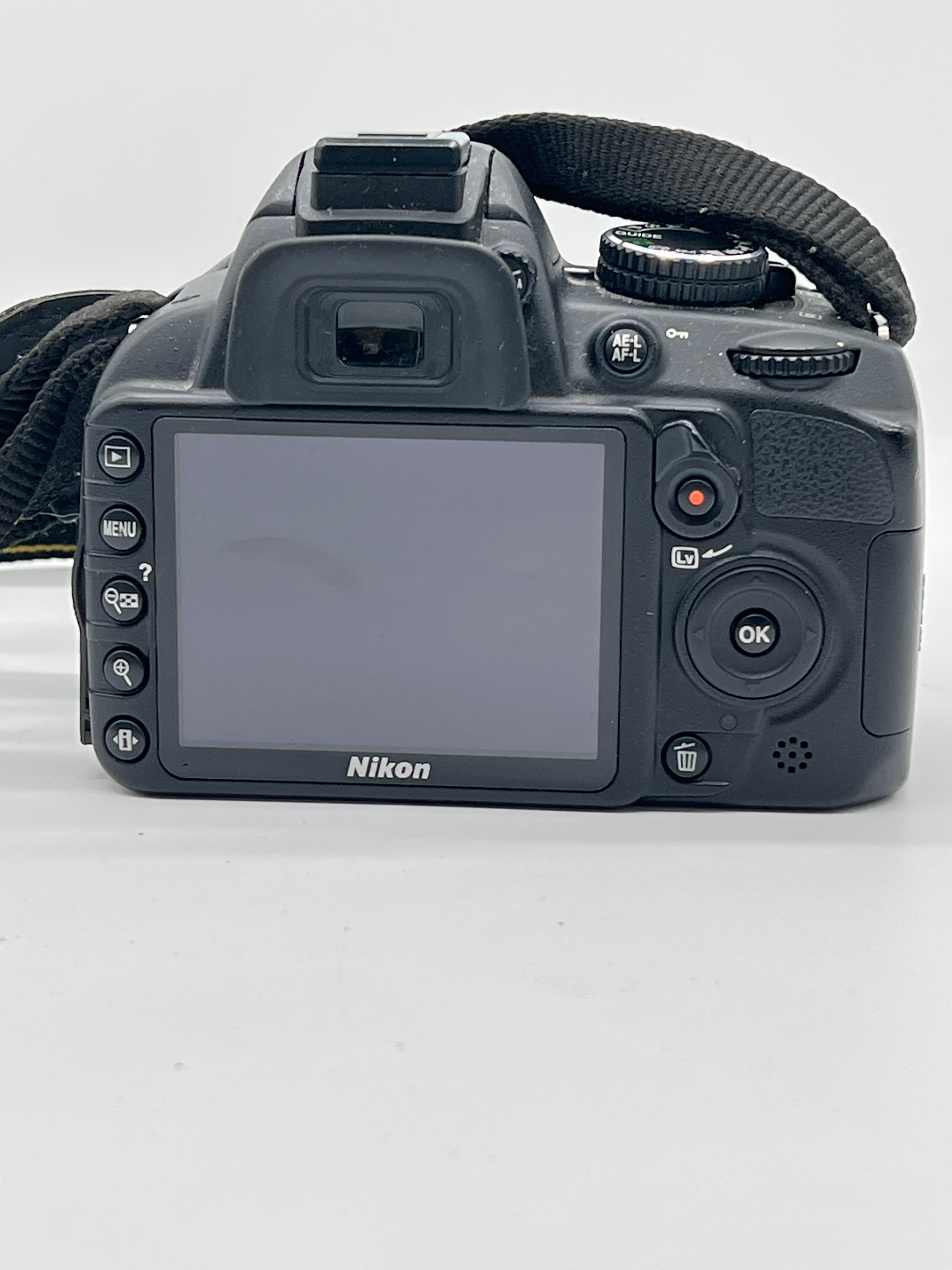 Nikon D3100 14.2MP Digital SLR Camera with AF-S Nikkor 18-55mm f/3.5-5.6G - Untested