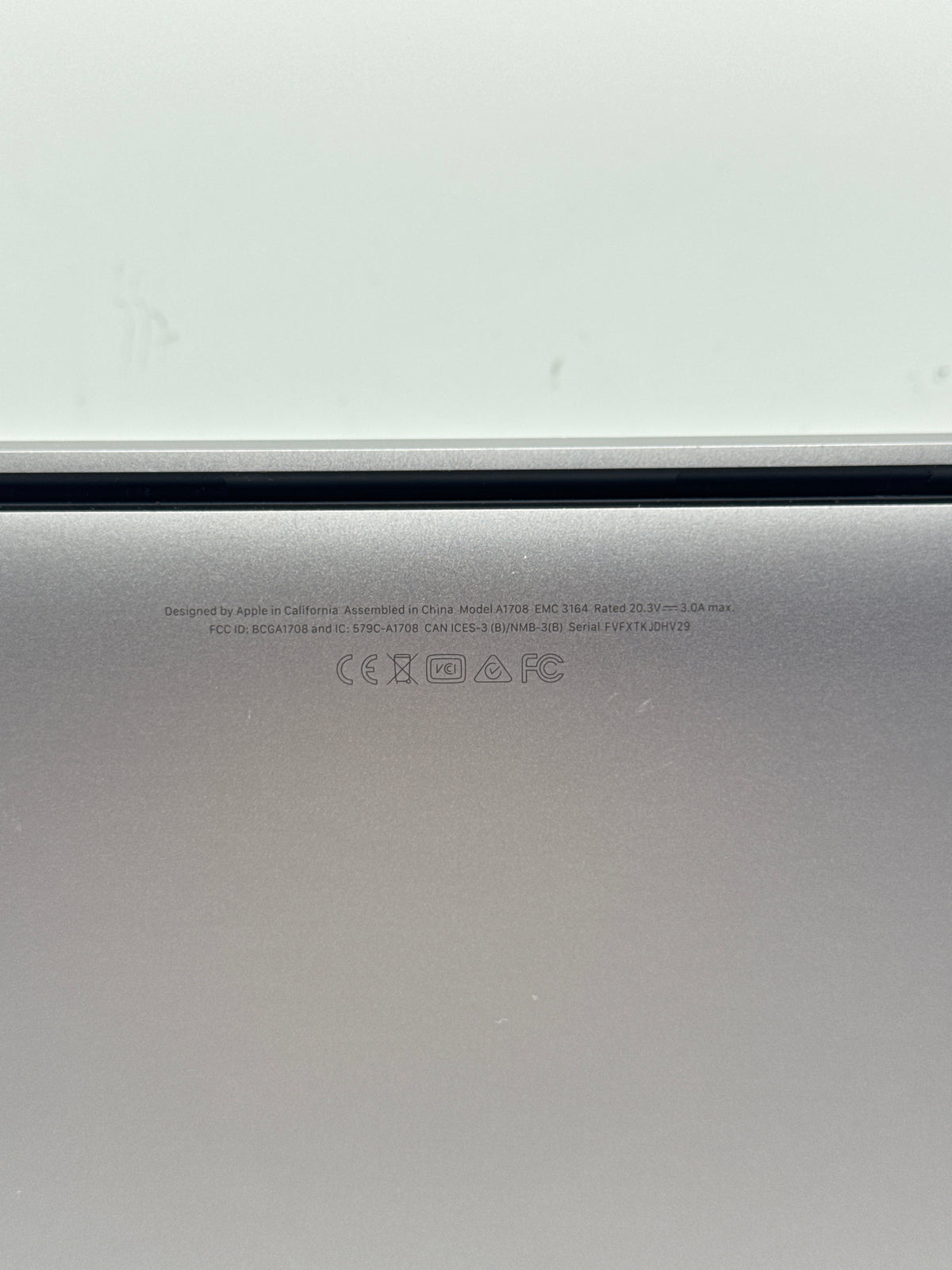 Apple MacBook Pro 13" A1708 Intel Core i5 8GB RAM 256GB SSD Space Gray - Used